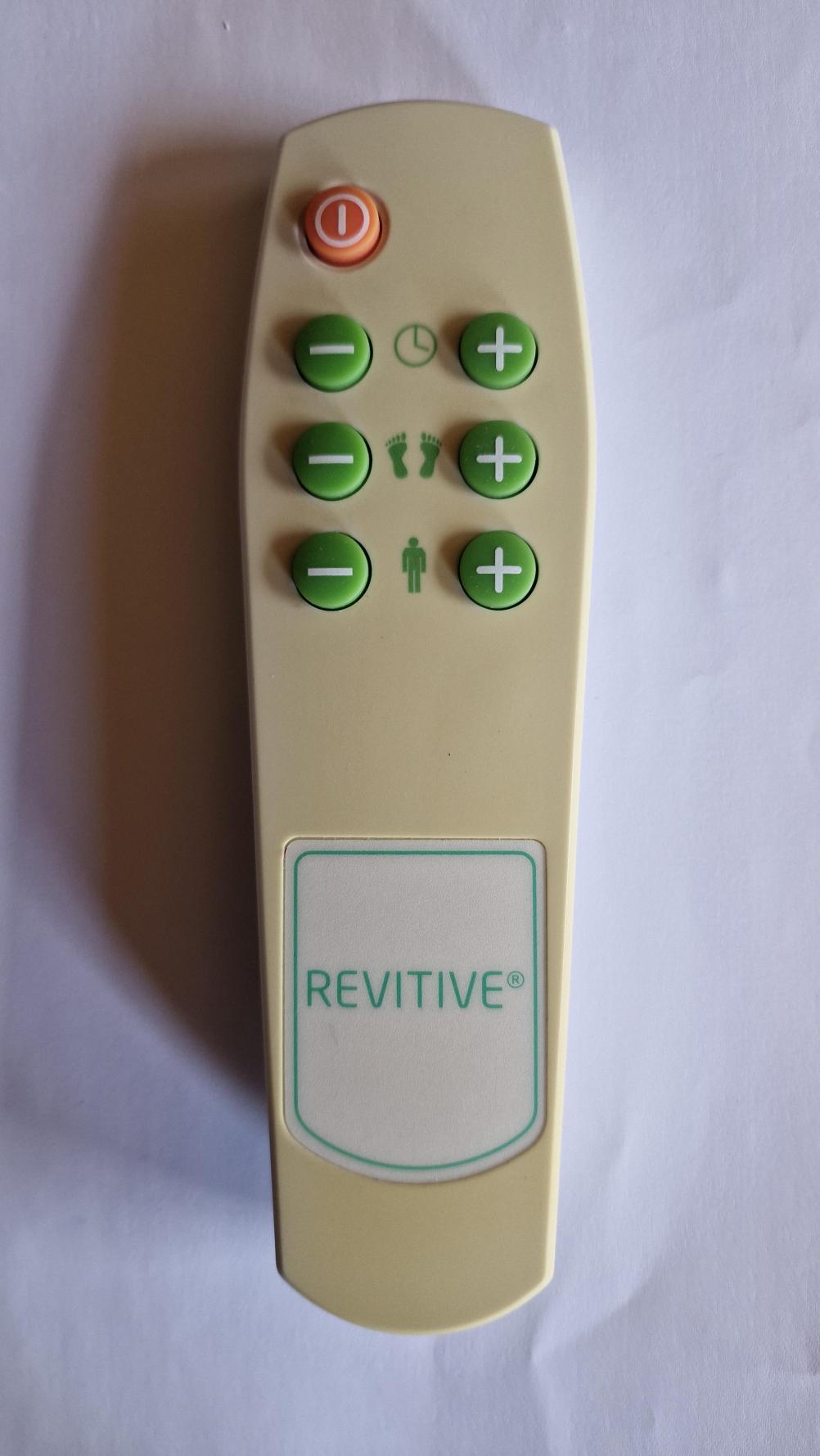 Revitive Foot Massager Remote Control - Front Image