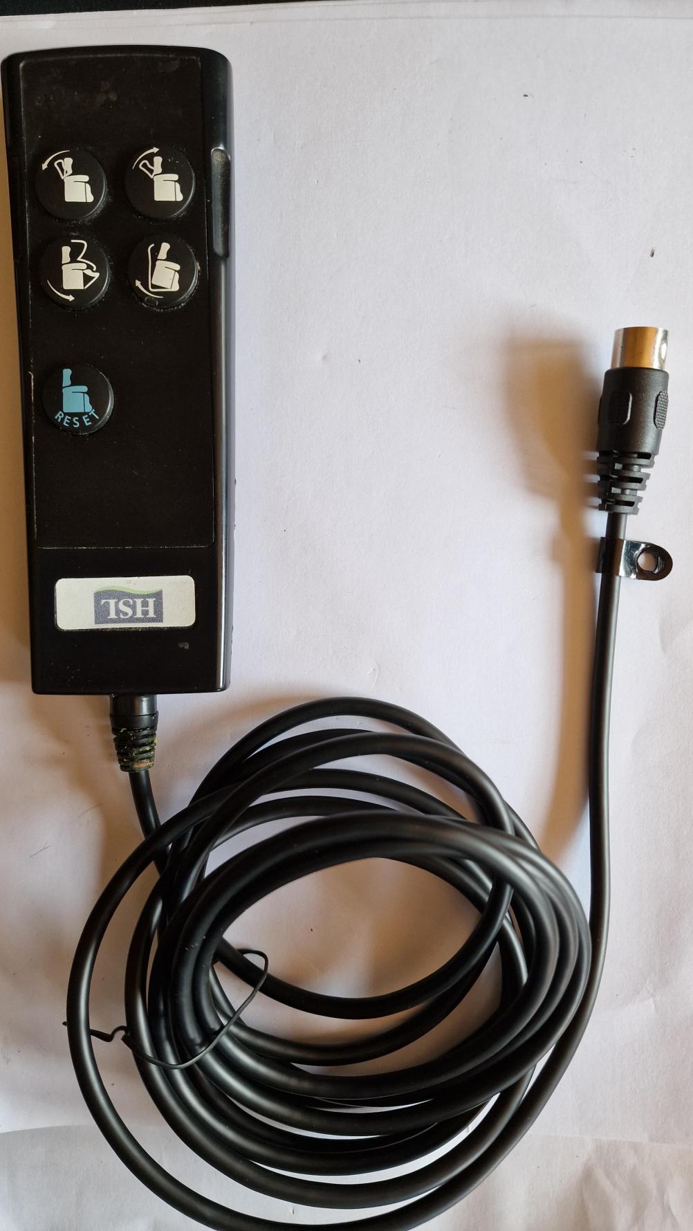 HSL  Remote Control - Back Image