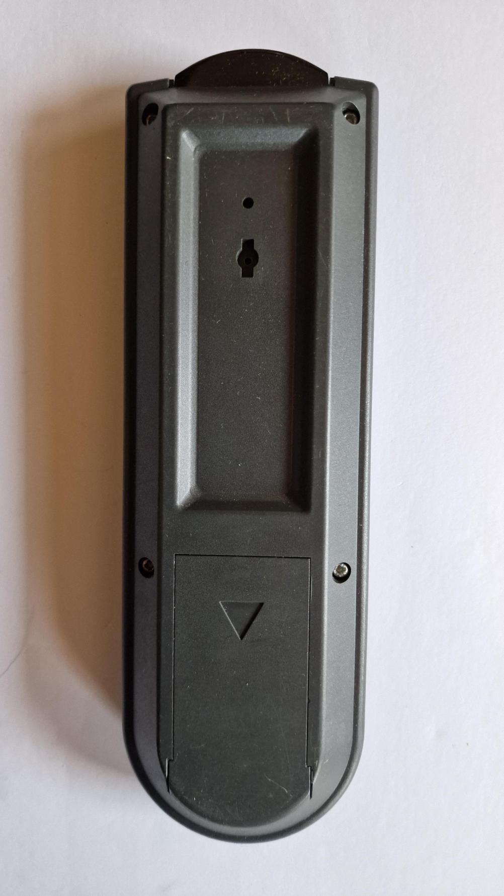 Vibraform VIF/CD6 Remote Control - Back Image