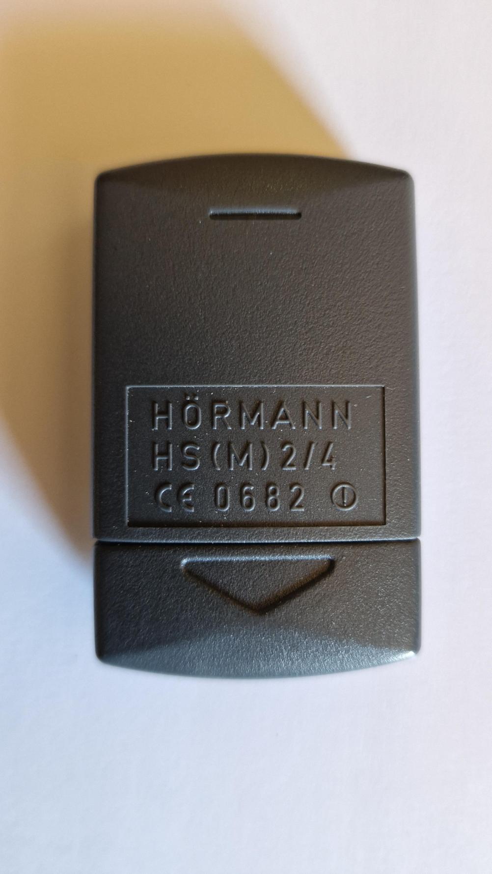 Hormann  Remote Control - Back Image