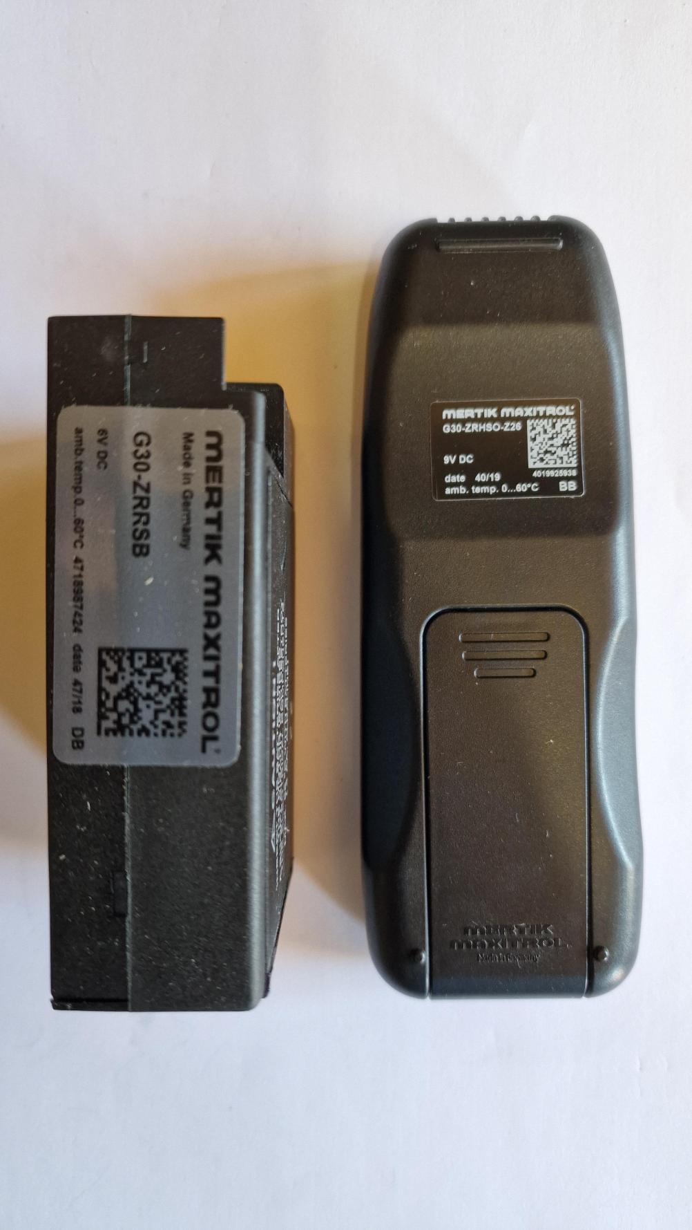 Gazco  Remote Control - Back Image