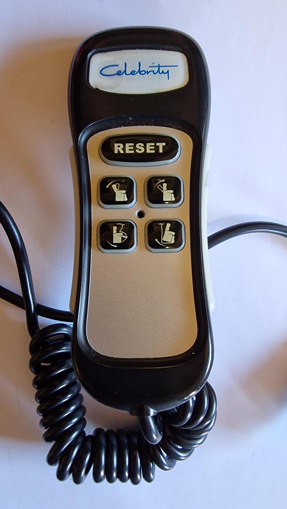 TH27-2039-003  8 pin Remote Control - Front Image