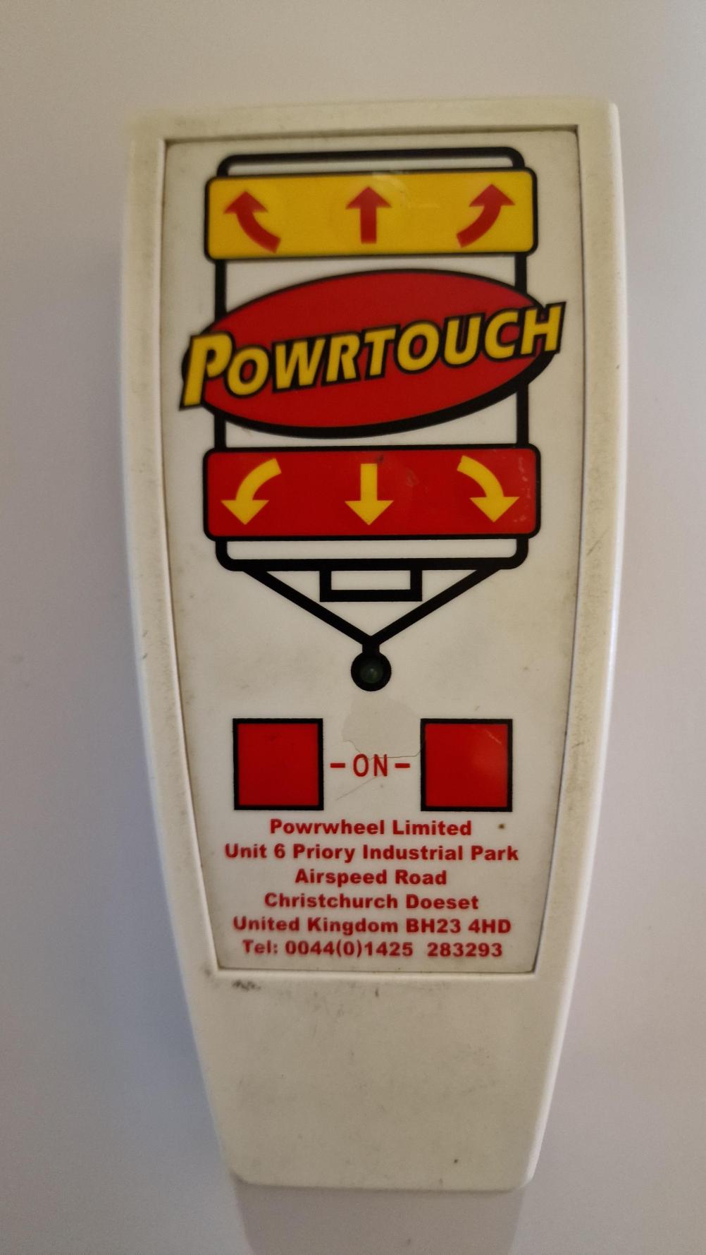 Powertouch  Remote Control - Front Image