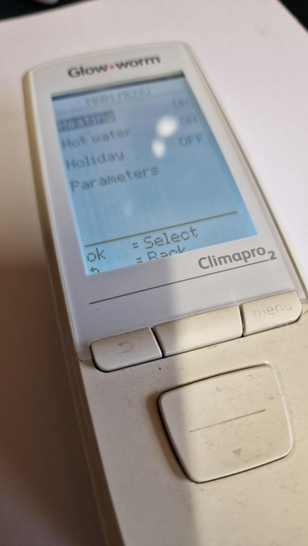 Glow worm  climapor 2  Remote Control - Second Inside Image