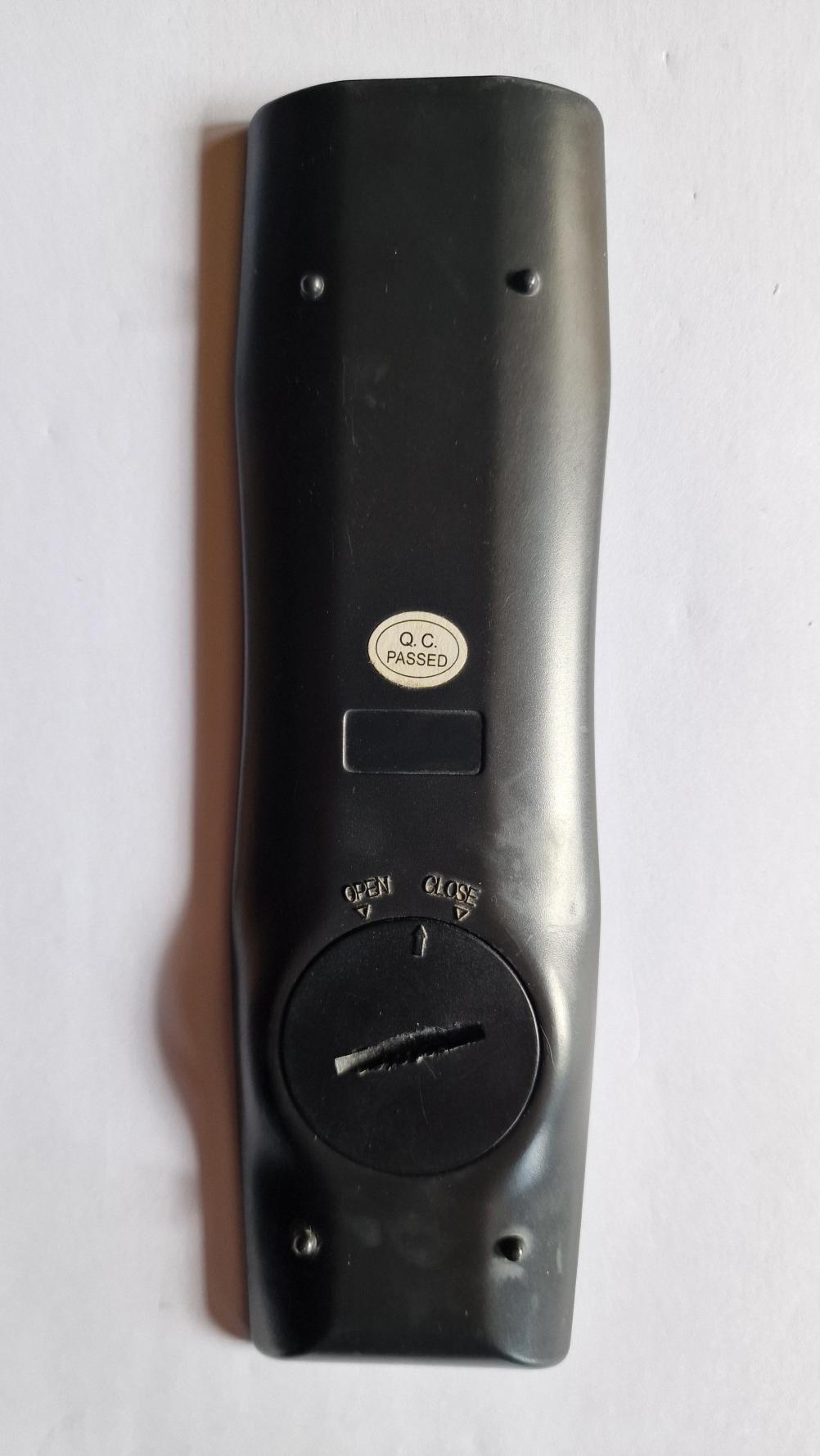 Easycom TV Remote Control - Back Image