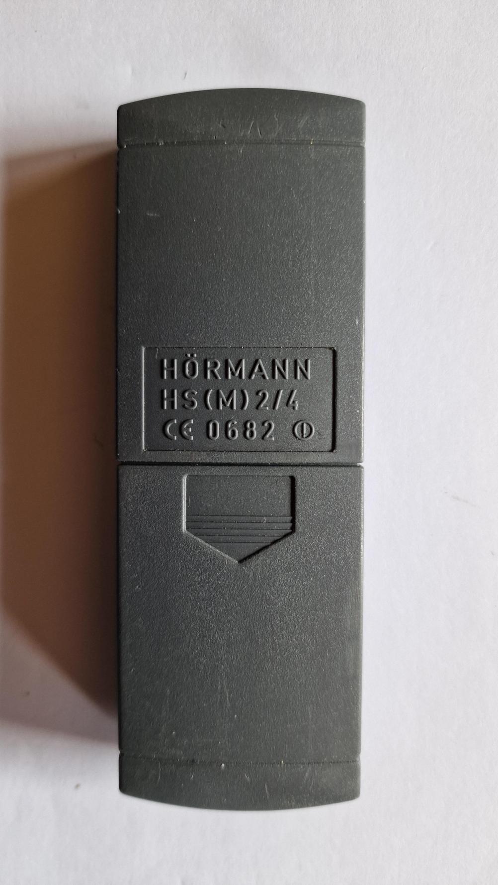 Hörmann  HS (M) 2/4 Remote Control - Back Image