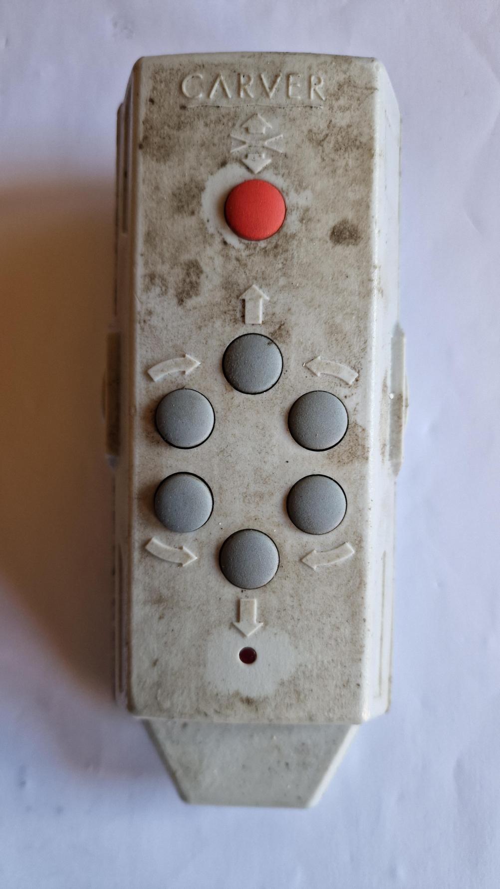 Carver  Remote Control - Front Image