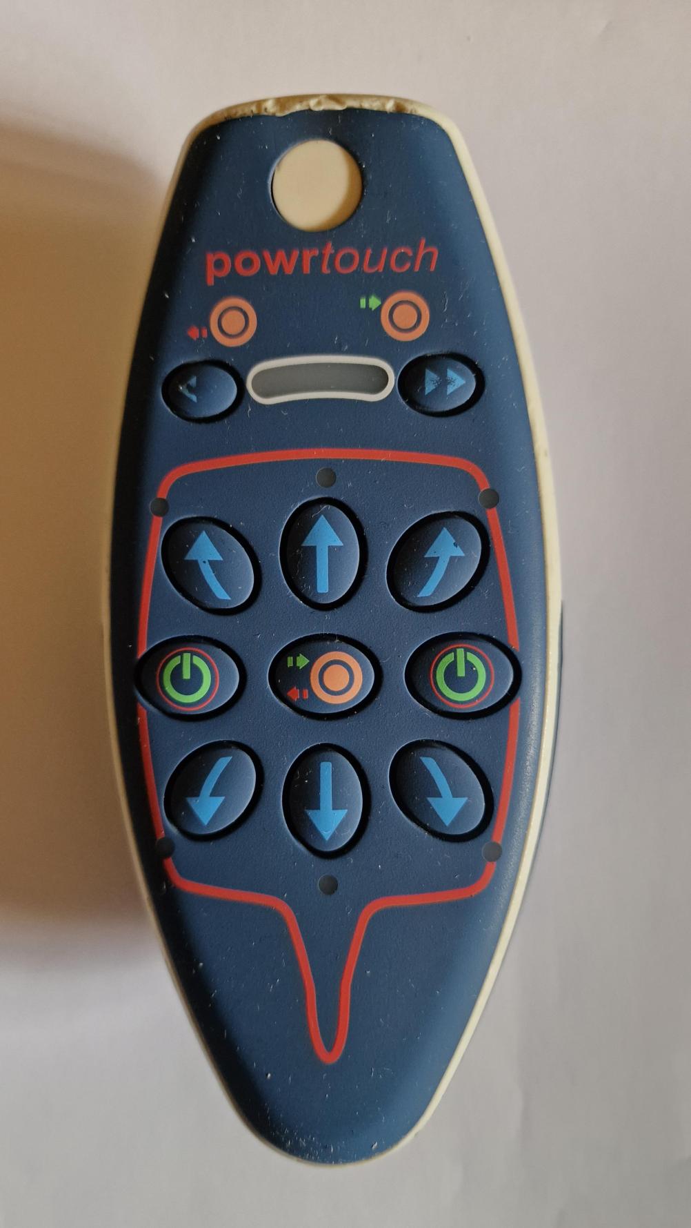 Powertouch evolution  Remote Control - Front Image