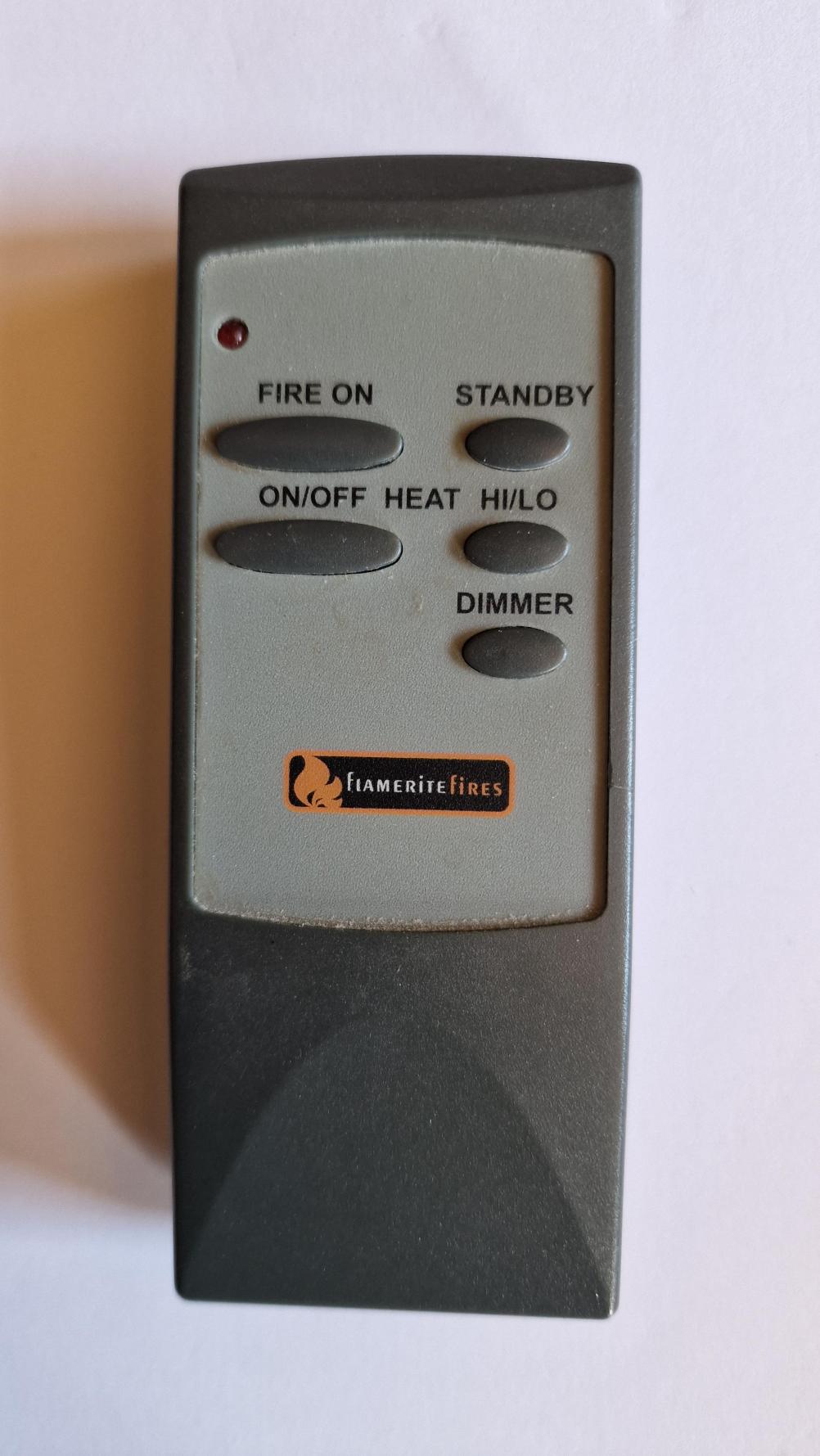 Flamerite fires  Remote Control - Front Image