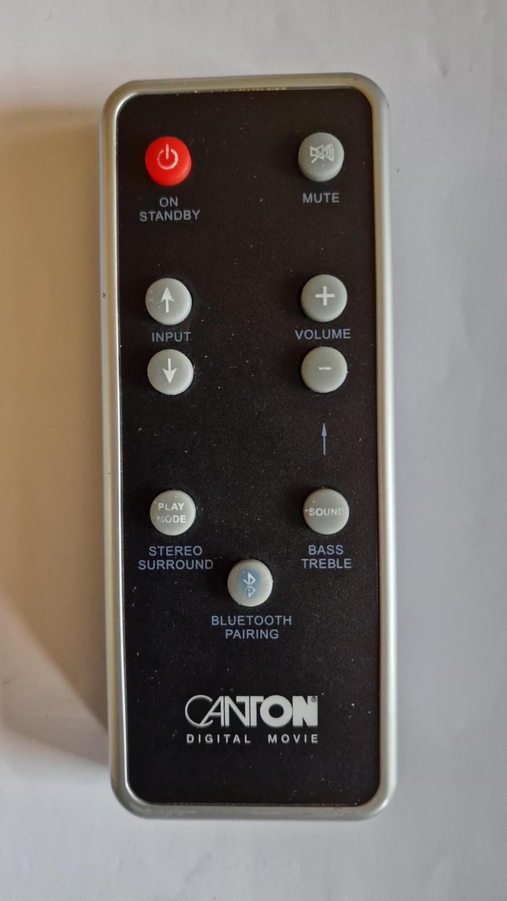 Canton  Remote Control - Front Image