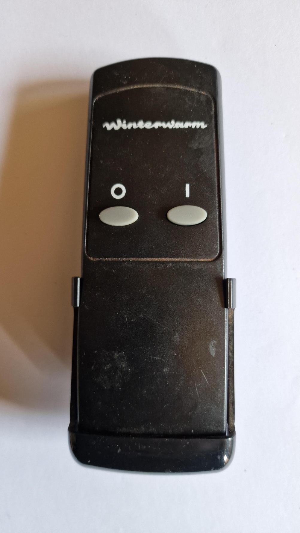 Winterwarm  RC01-008 Remote Control - Front Image