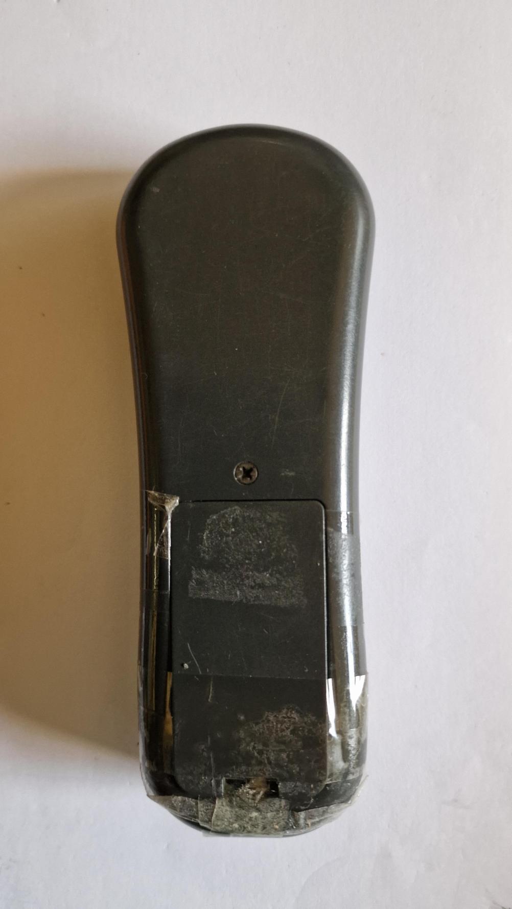 Gazco Stockton fire  Remote Control - Back Image