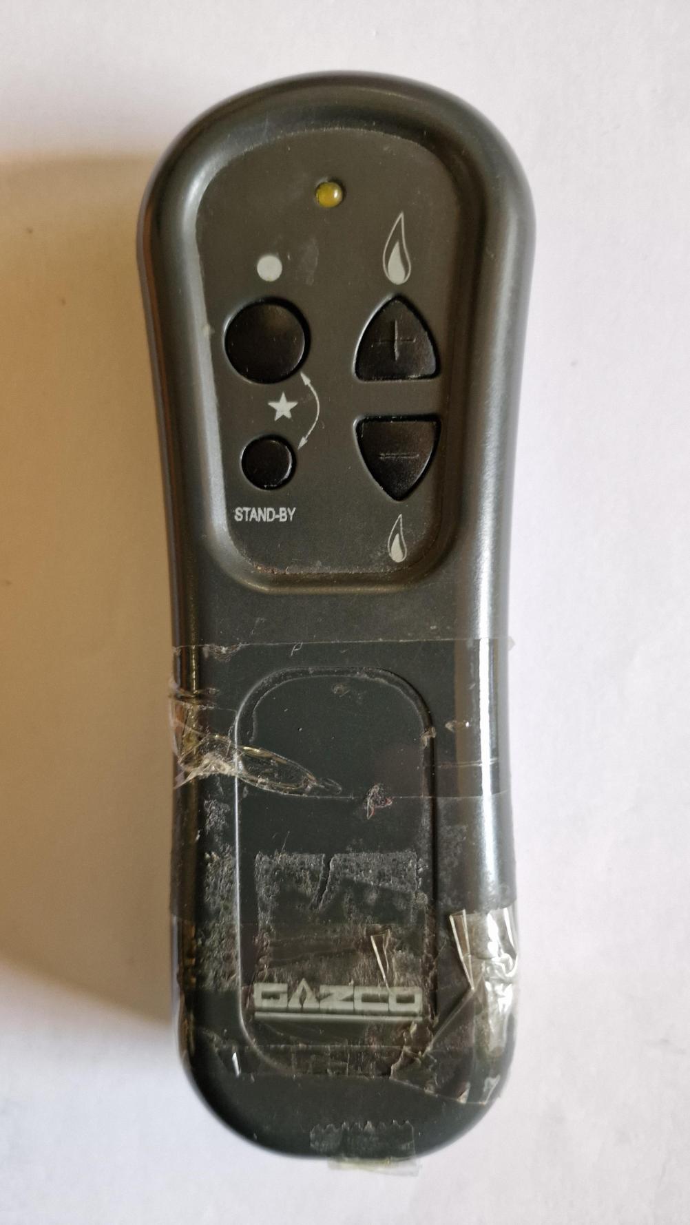 Gazco Stockton fire  Remote Control - Front Image