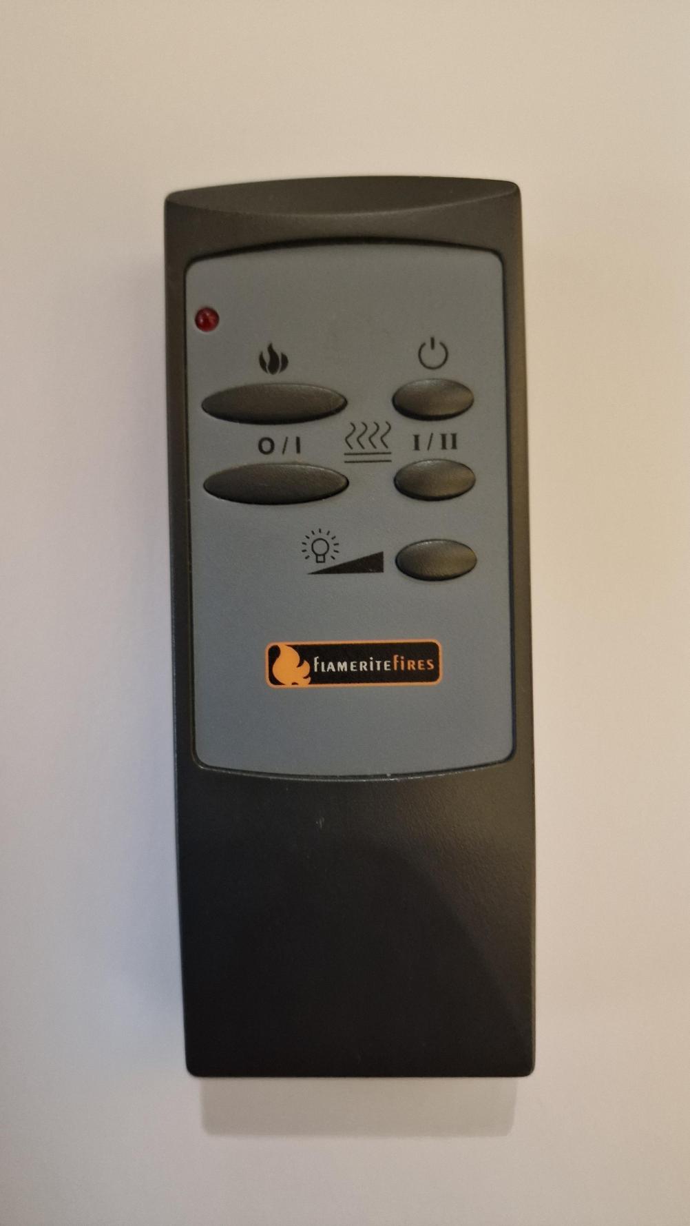 Flamerite fires  Remote Control - Front Image