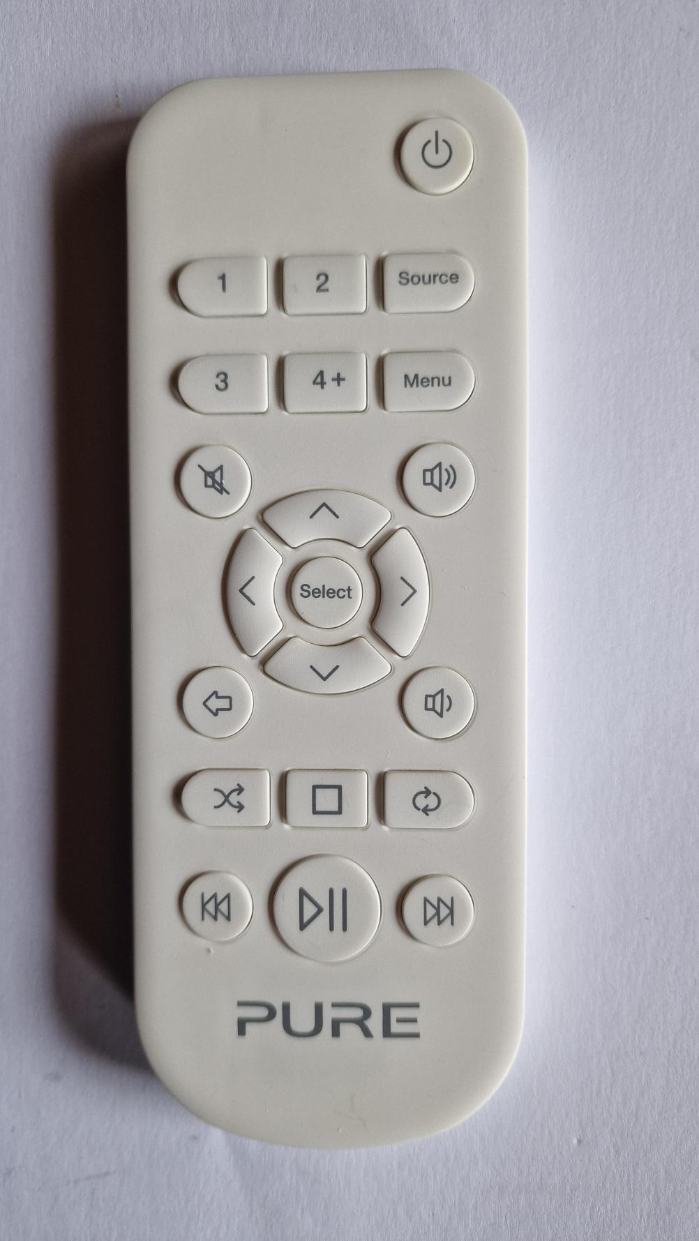 Pure  CD4  Remote Control - Front Image