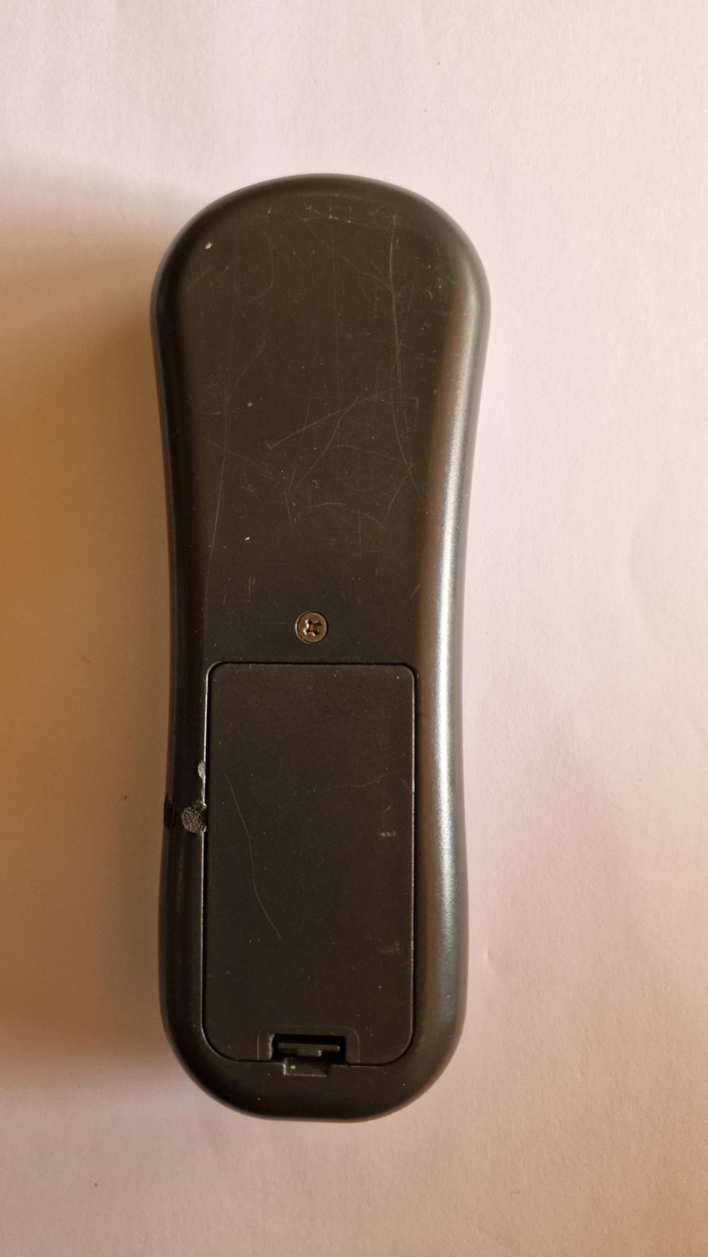 Paragon  HE Remote Control - Back Image