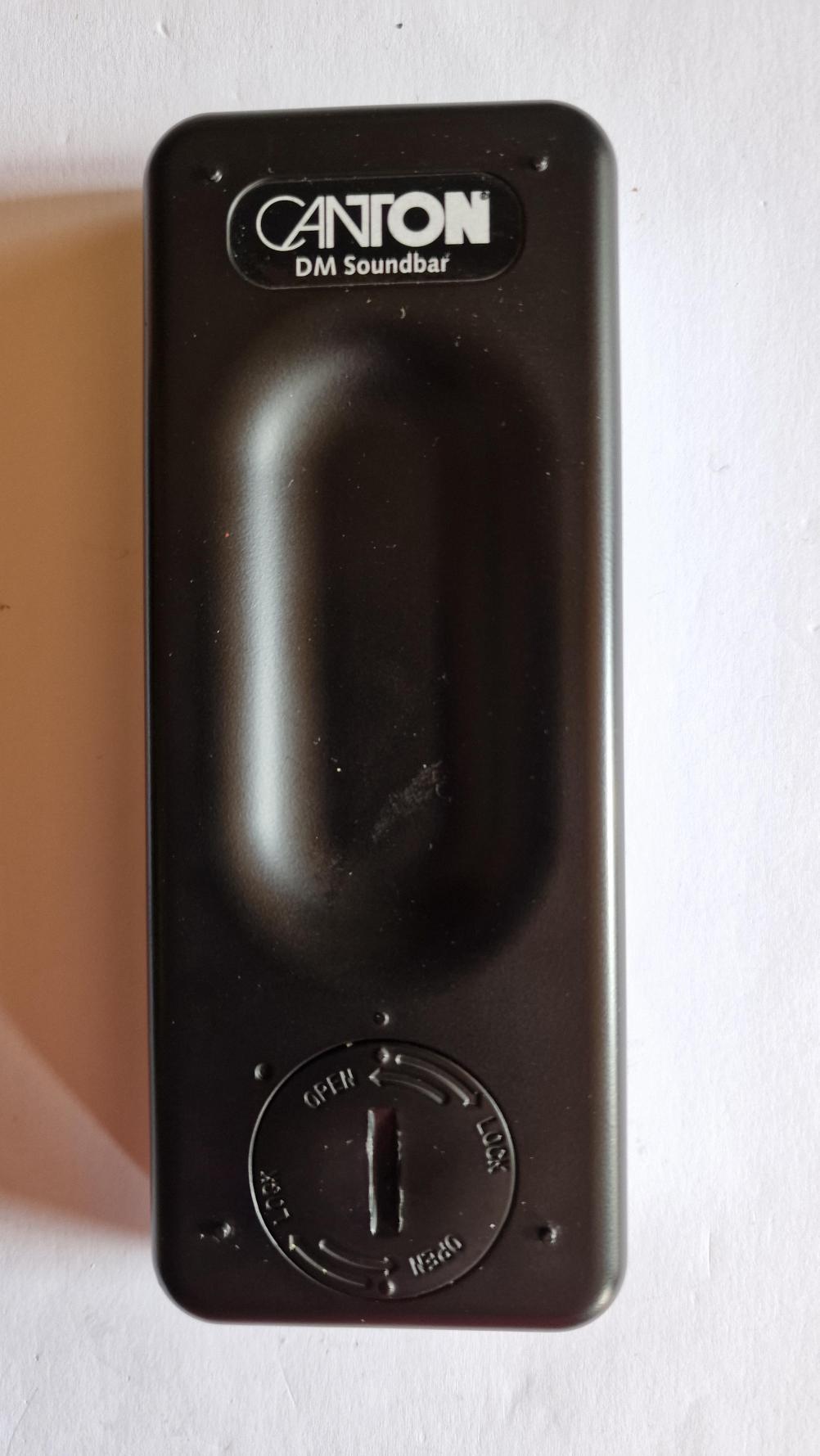 Canton  Remote Control - Back Image