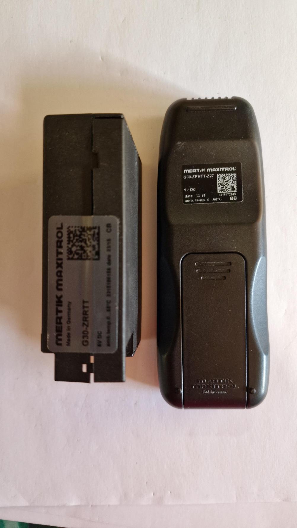 Gazco  G30-ZPHTT Remote Control - Back Image