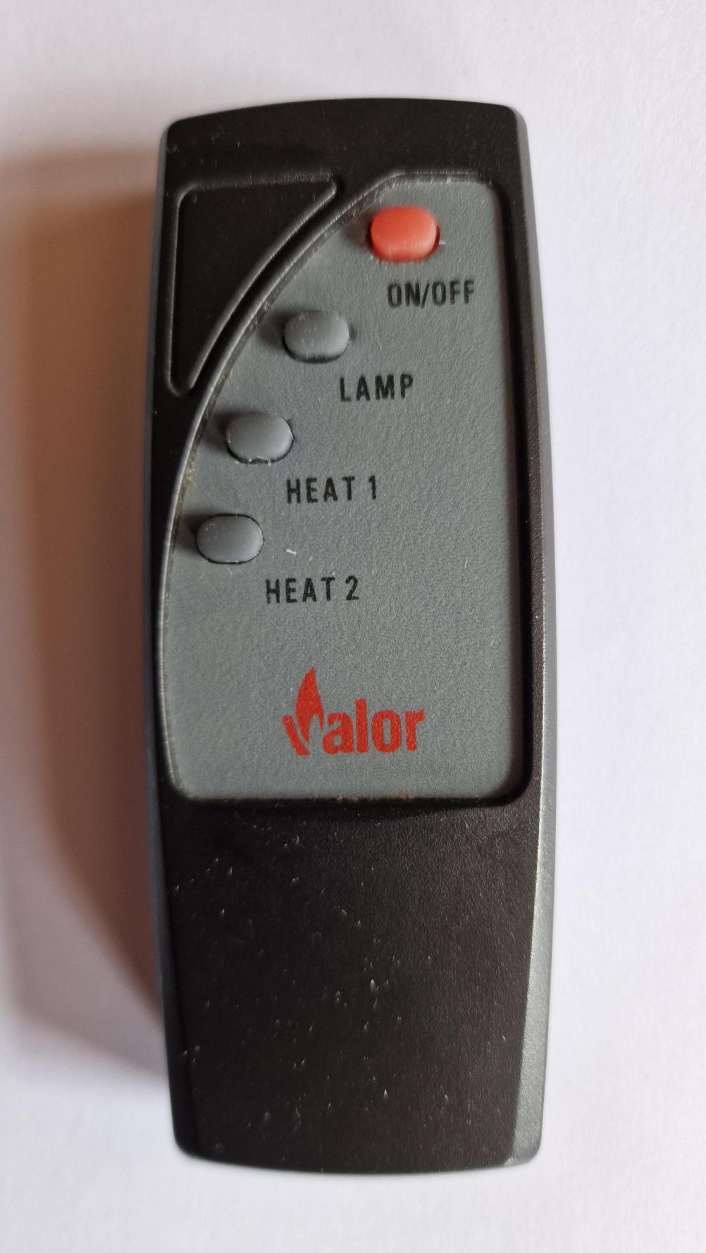 Valor  Remote Control - Front Image