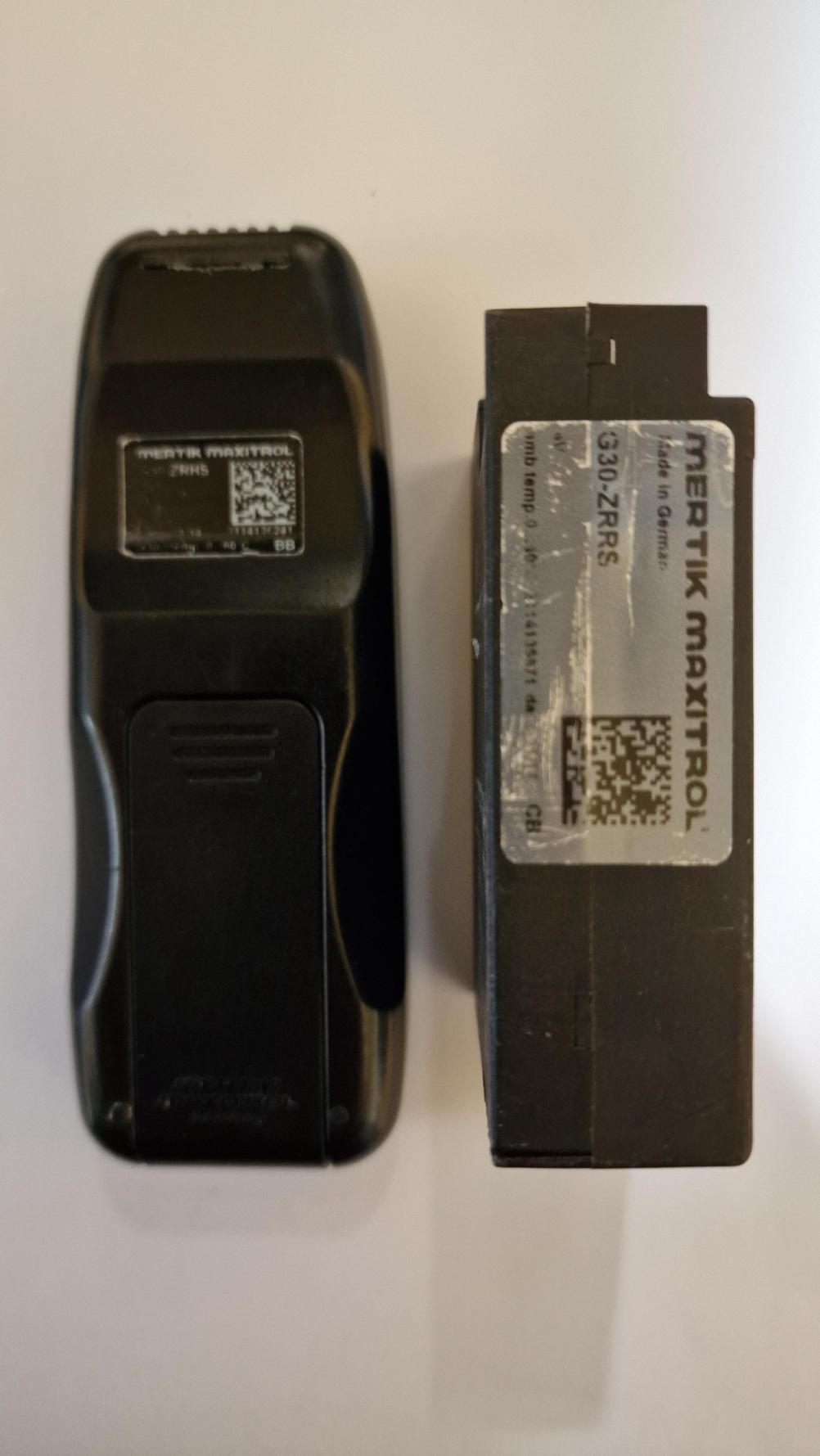 Mertik Maxitrol Remote Control - Back Image