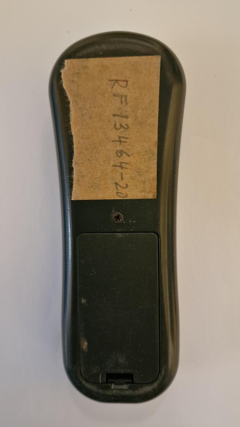 Burley G4240-49 Remote Control - Back Image