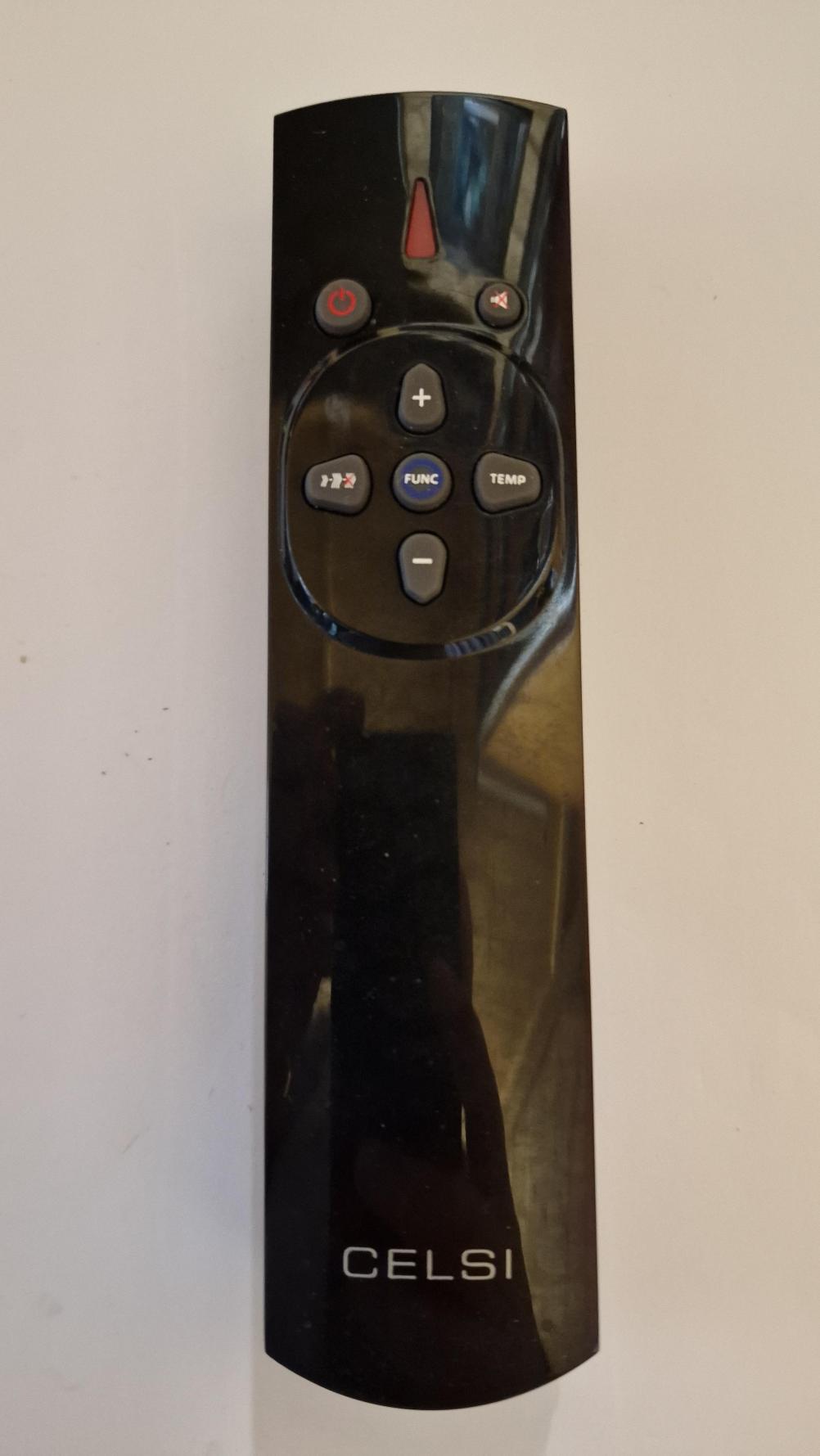 Celsi  fire Remote Control - Front Image