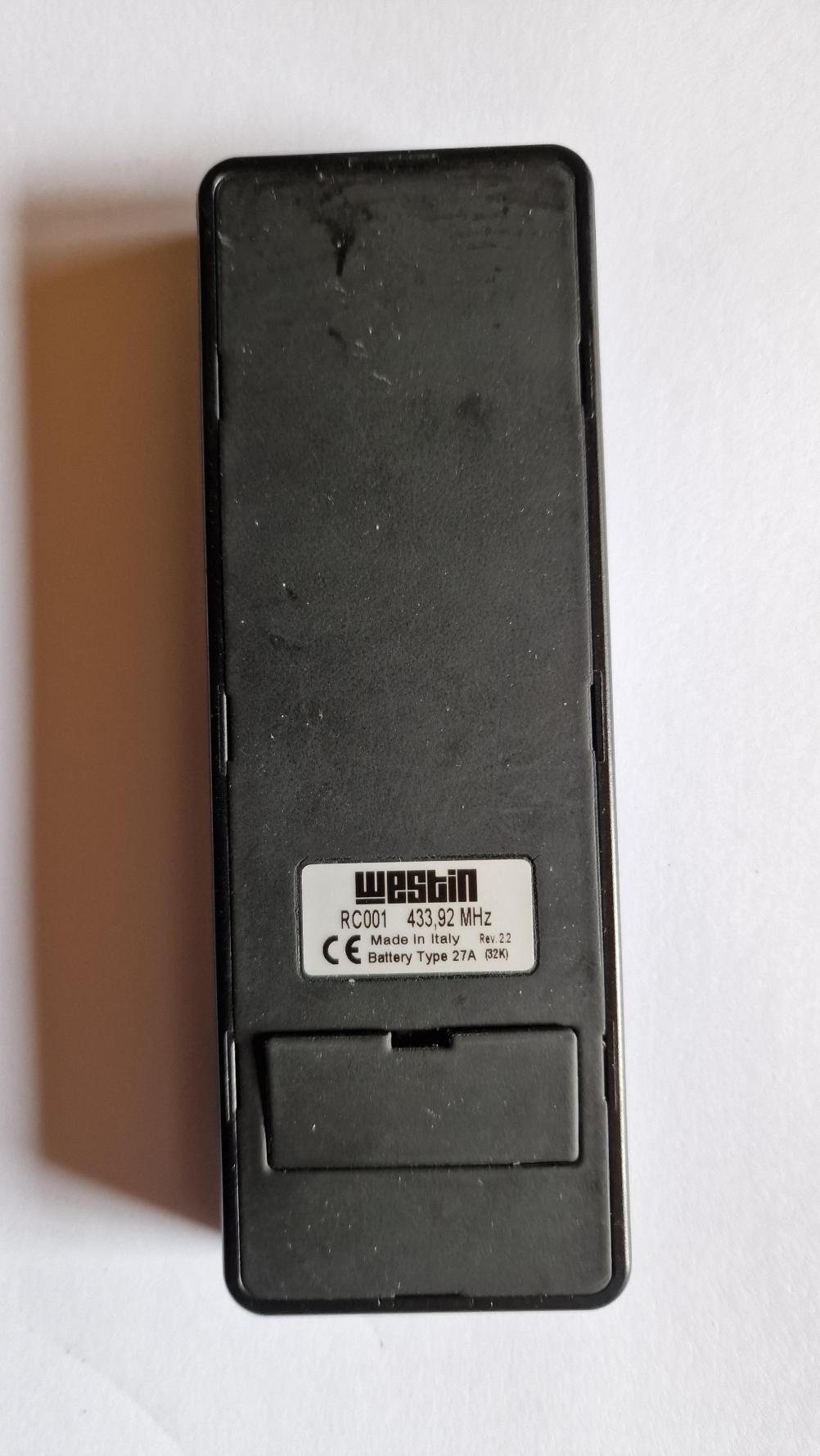 Westin Remote Control Repair