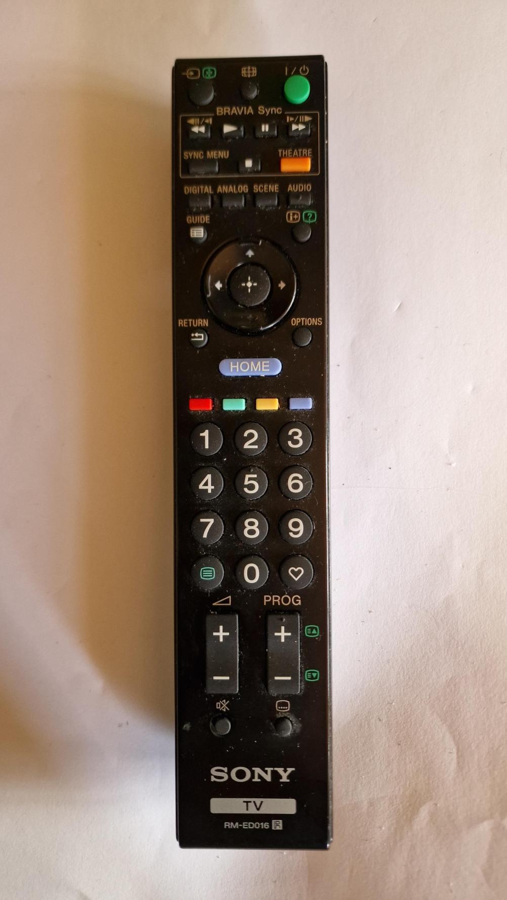 Sony  Remote Control - Front Image