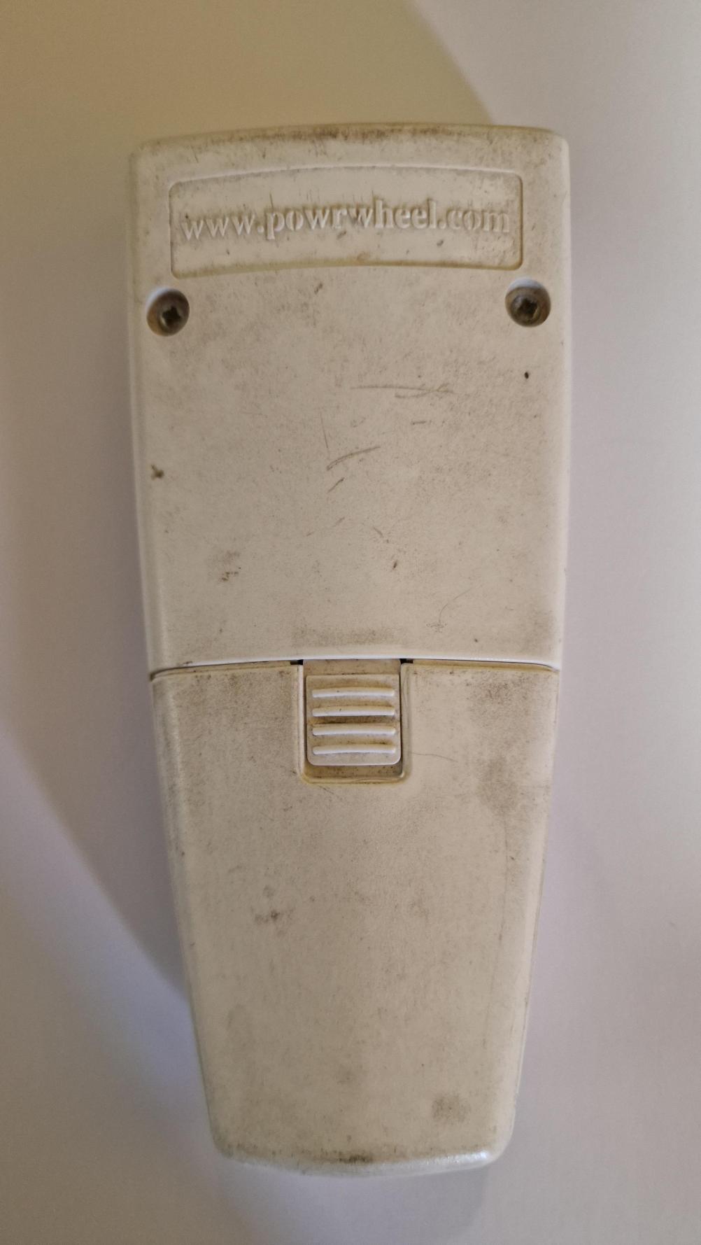 Powrtouch   Remote Control - Back Image