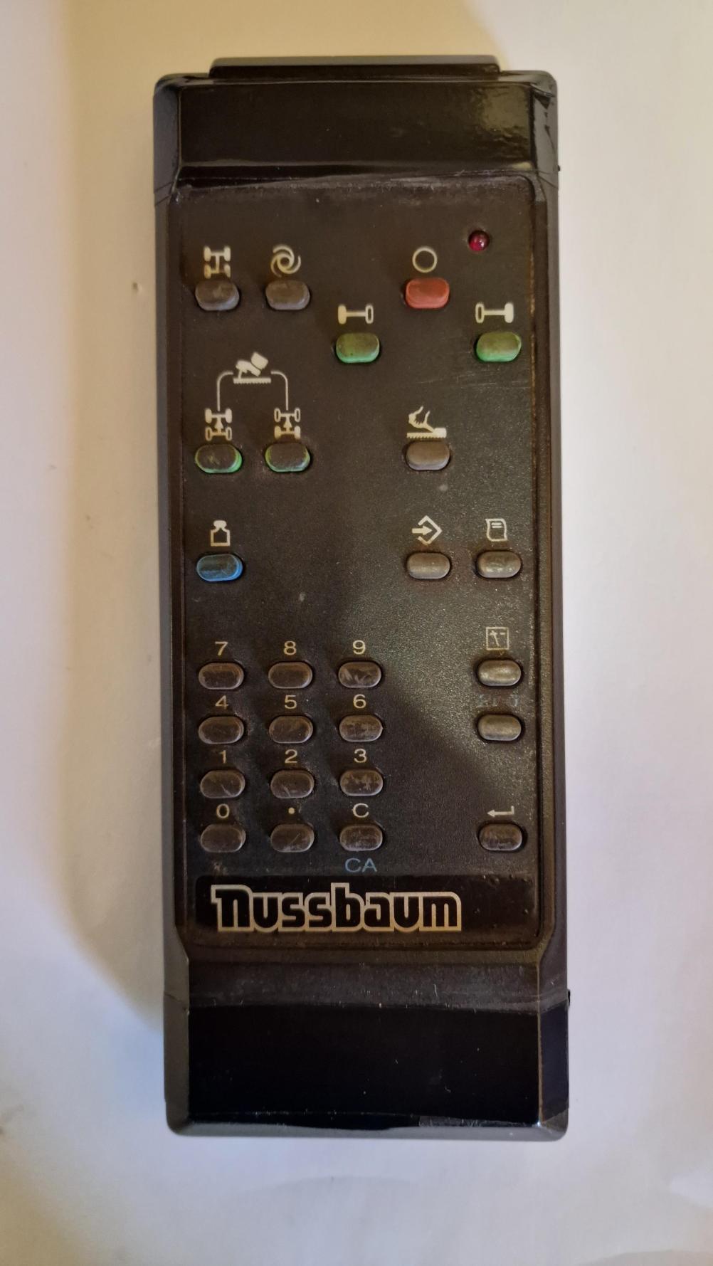 Nussbaum  Remote Control - Front Image