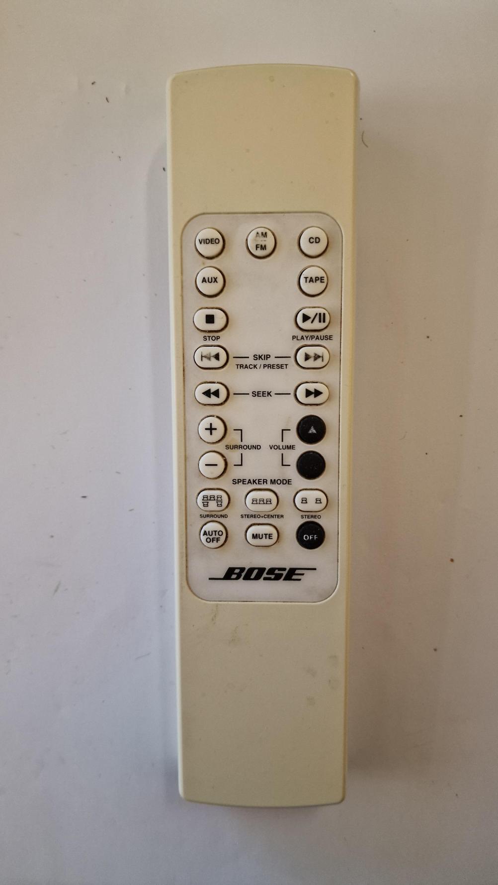 Bose  Remote Control - Front Image