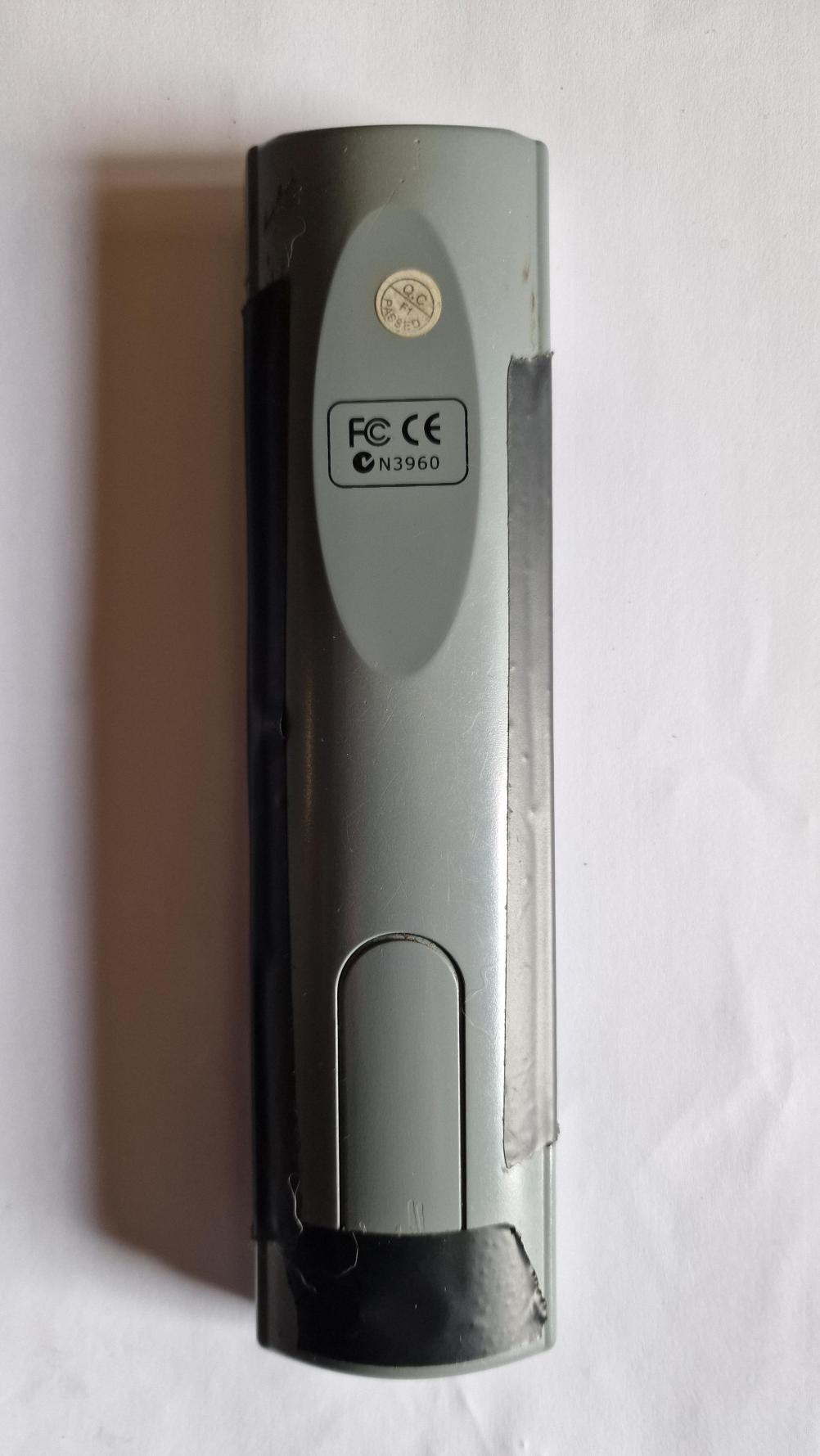 Swann  Remote Control - Back Image