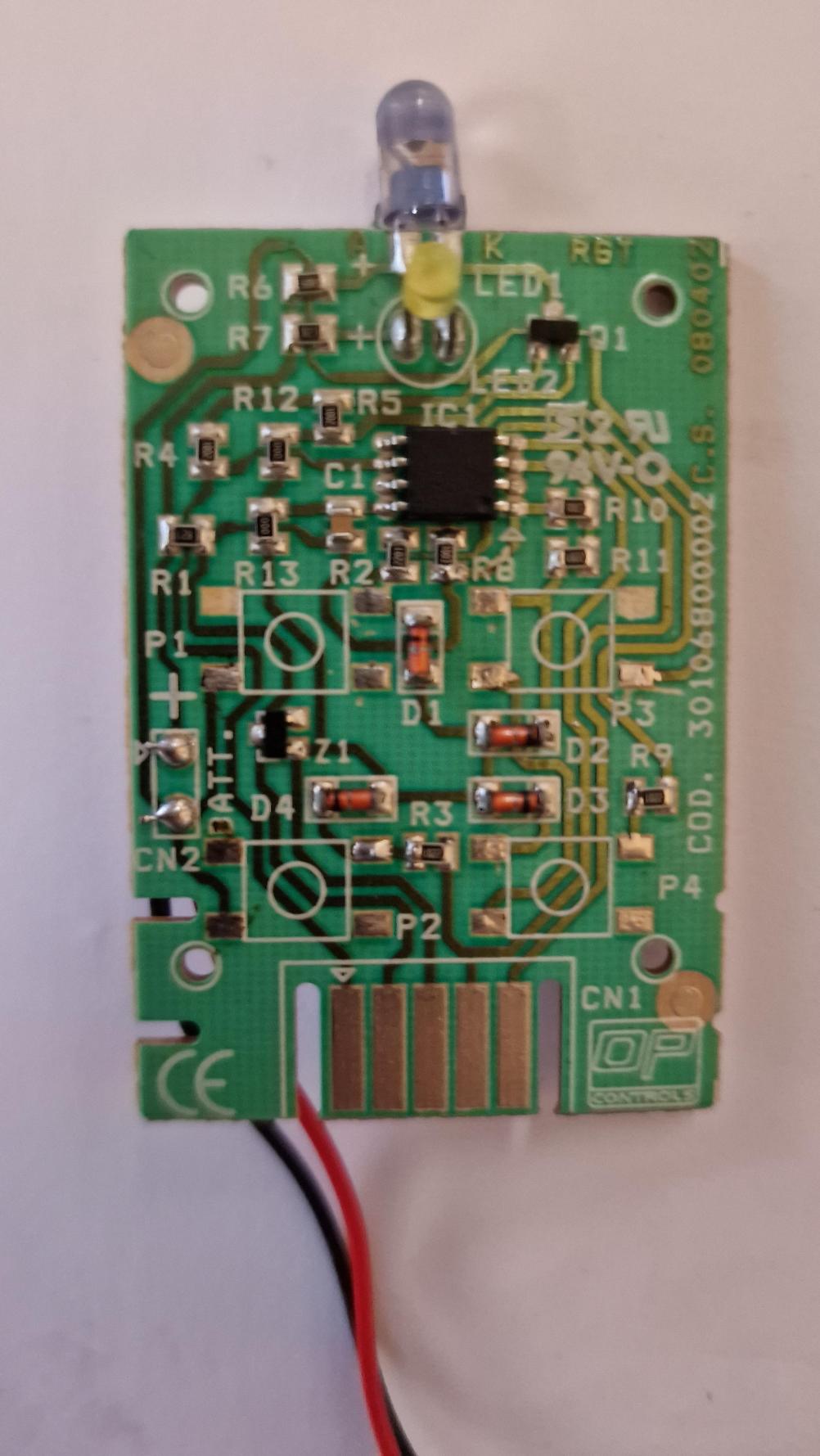 Flavell Diamond FHDC00RN2 Remote Control - Inside Image