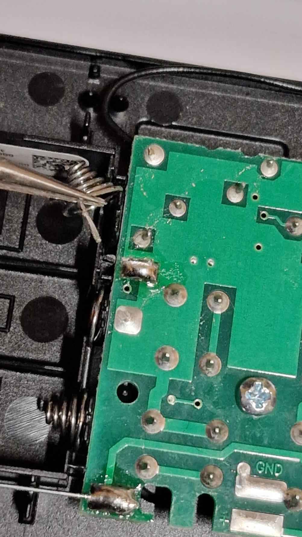 Mertik Maxitrol  Remote Control - Inside Image