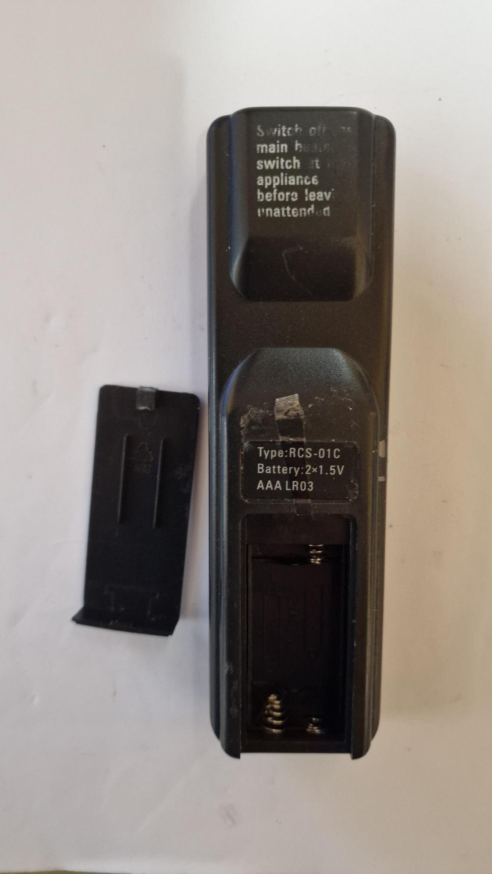 Detrot  Remote Control - Back Image