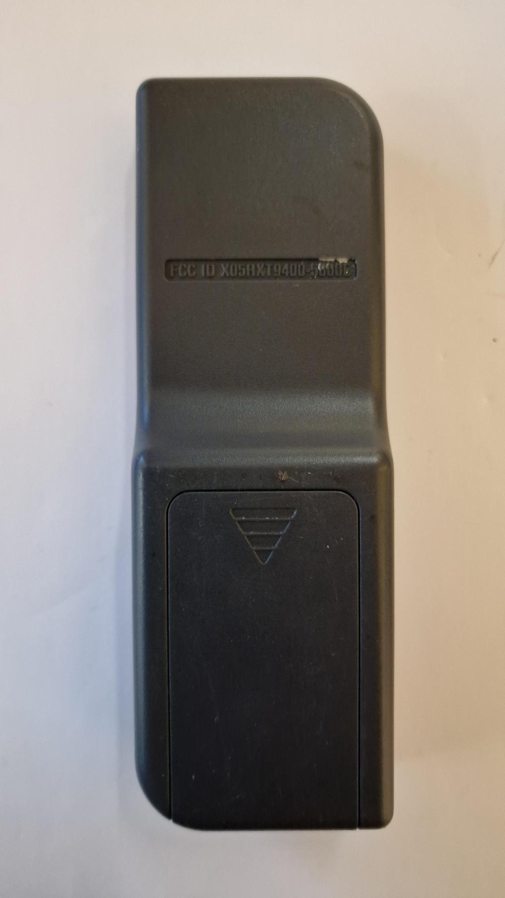 Gazco  RMMB22600 Remote Control - Back Image