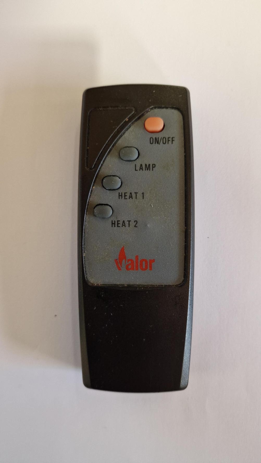 Valor  Remote Control - Front Image