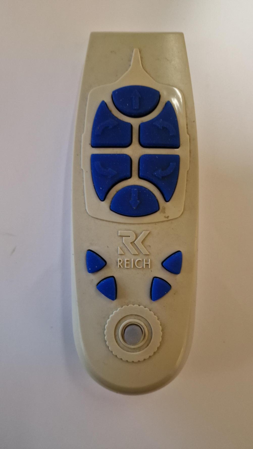 Reich Motor Mover  Remote Control - Front Image