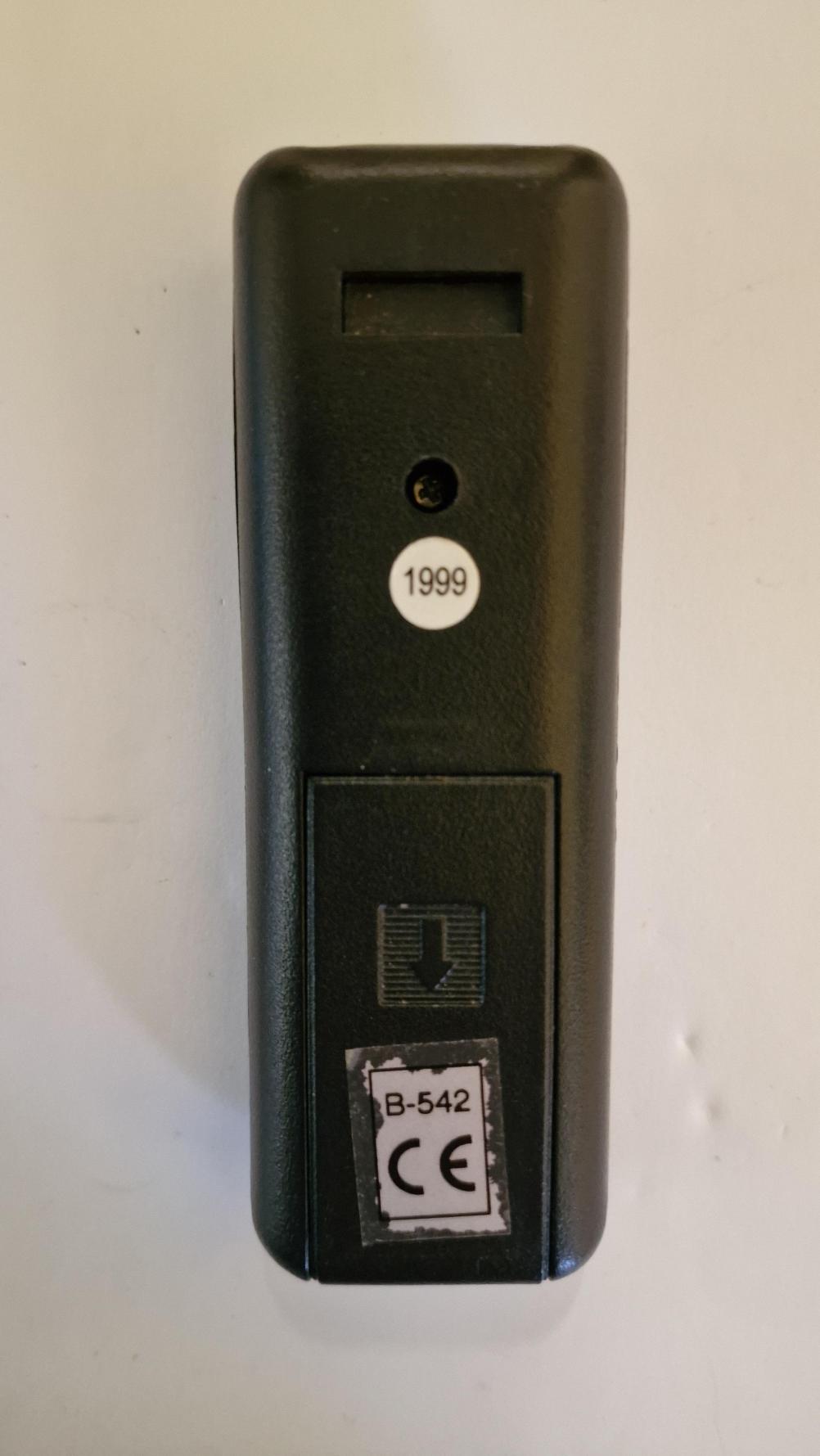 Westinghouse  Remote Control - Back Image