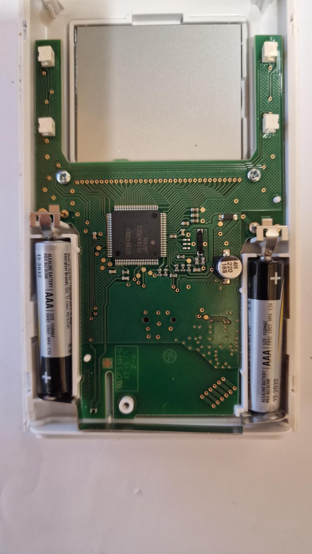 Fischer radiater thermostat Remote Control - Inside Image