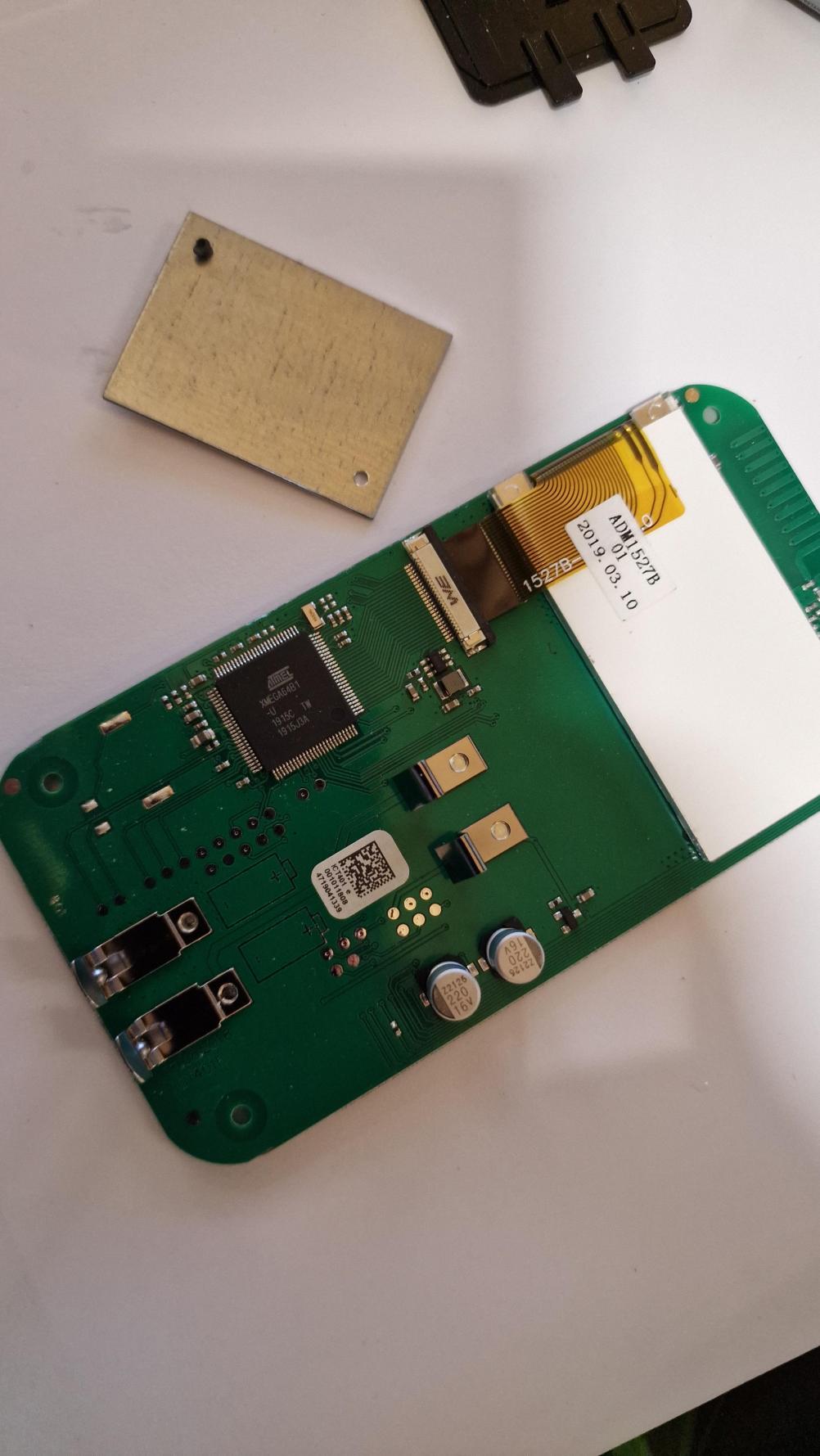 GAZCO STOVAX Remote Control - Inside Image