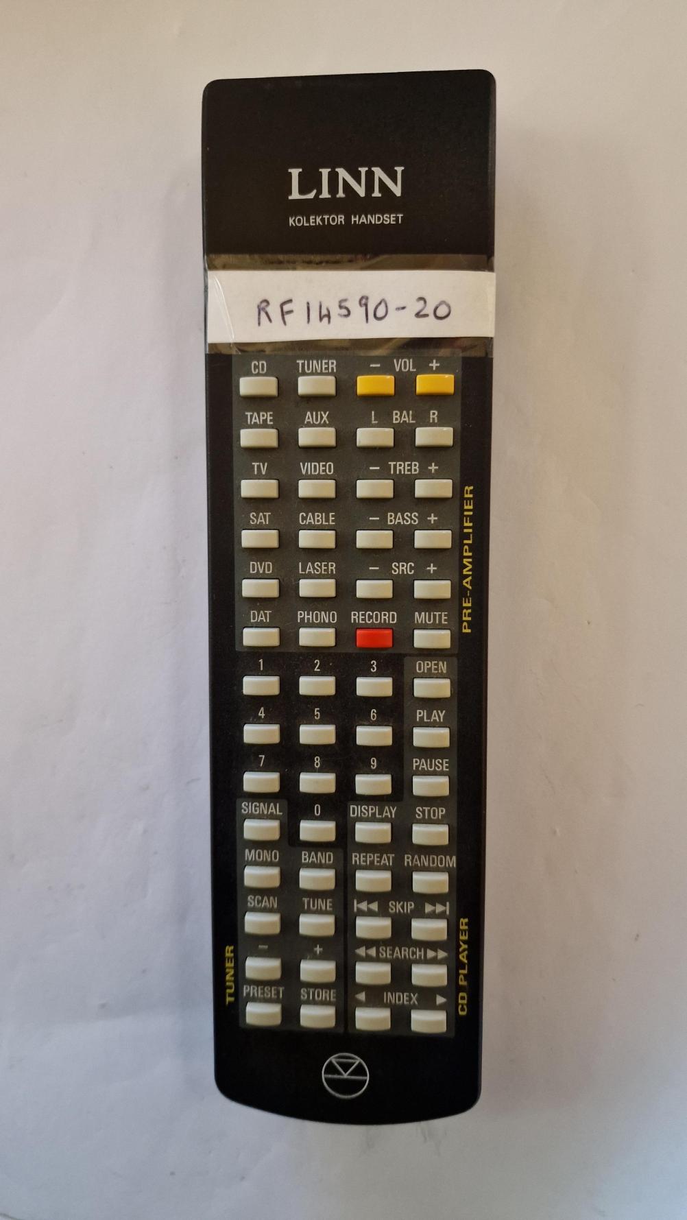 Linn-  Kolektor  Remote Control - Front Image