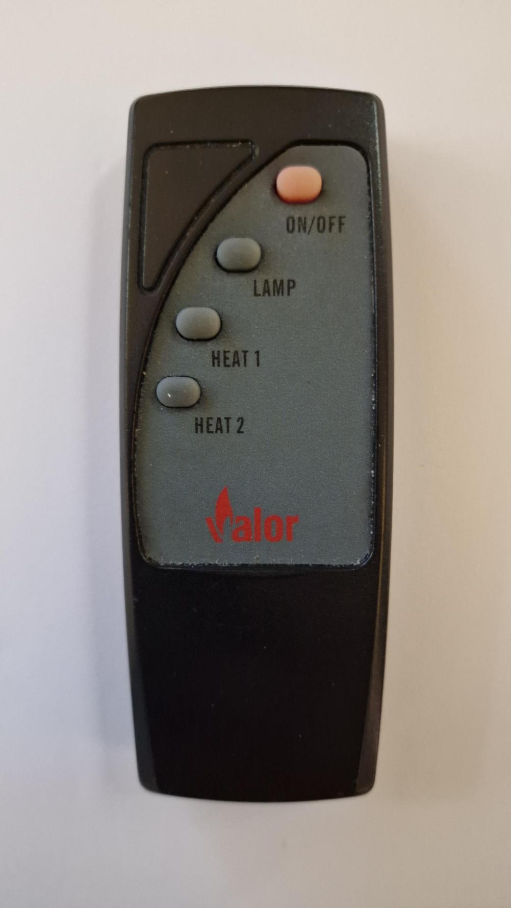 Valor  Remote Control - Front Image