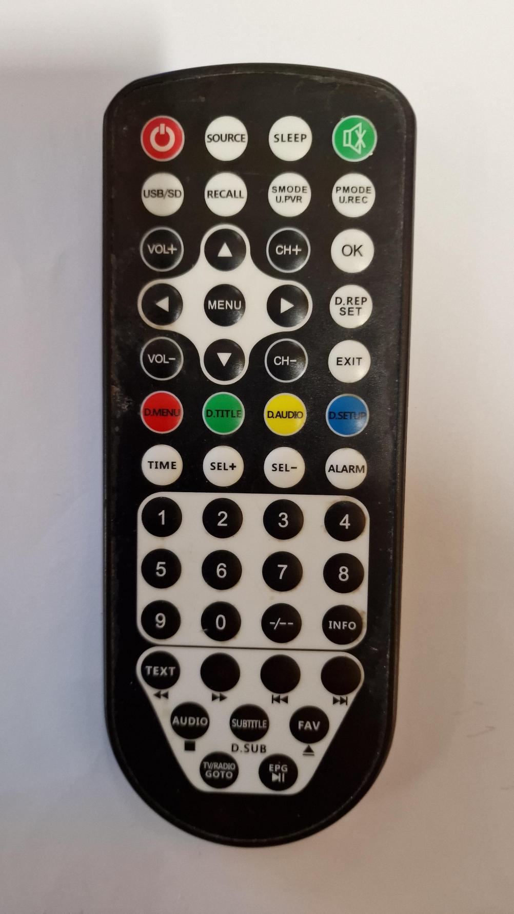 Visua   Remote Control - Front Image