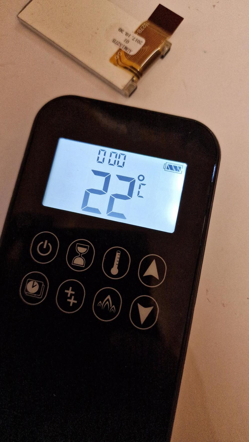 Metric Maxitrol  Remote Control - Inside Image