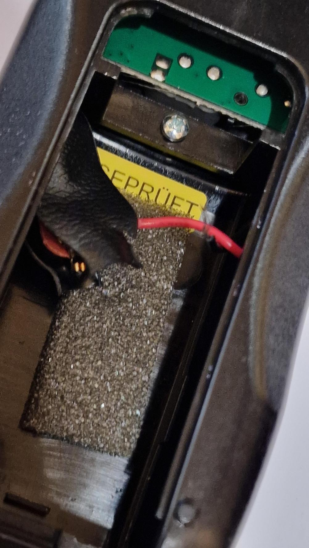 Mertik Maxitrol  Remote Control - Inside Image