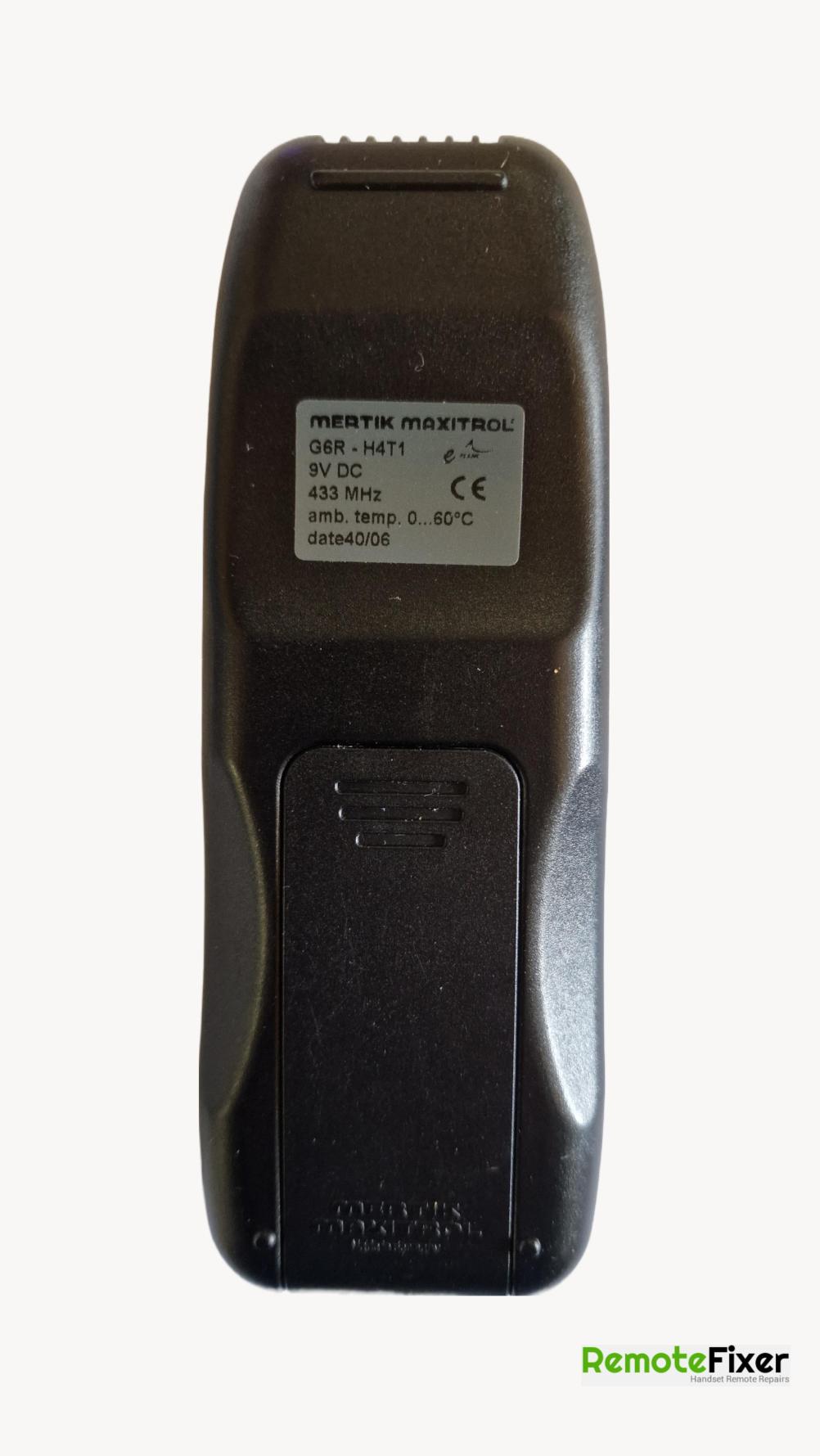 Bellfires  Remote Control - Back Image