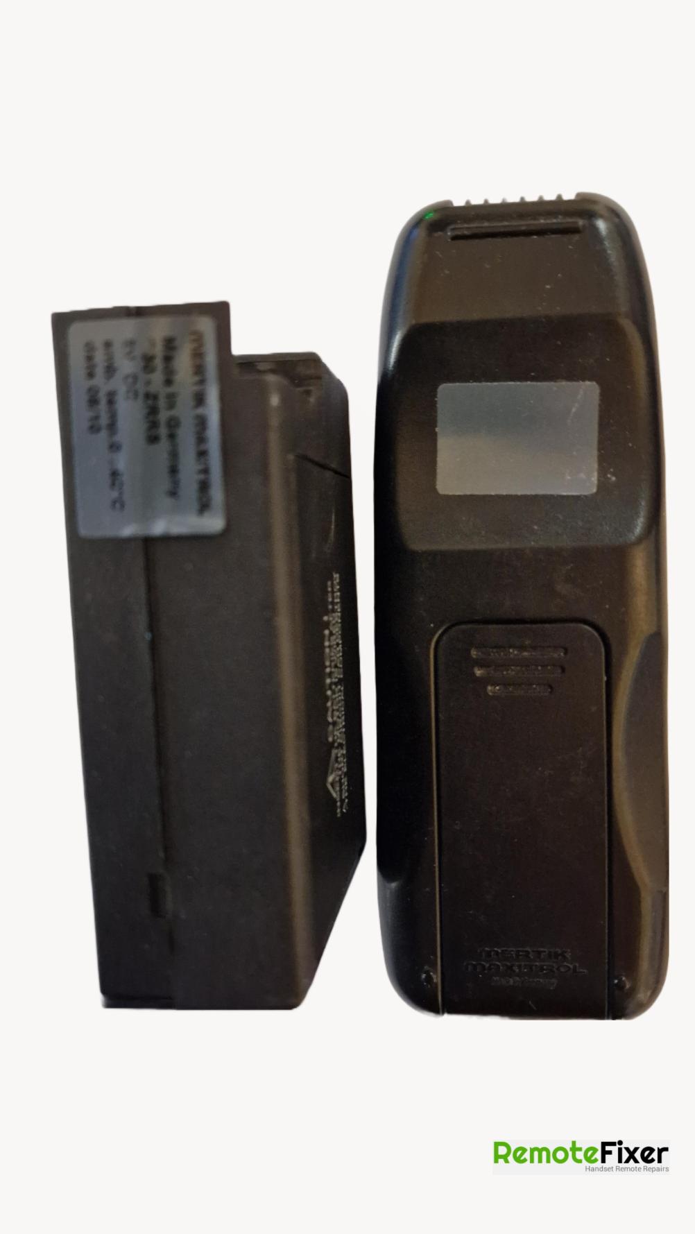 Gazco  Mertik maxiitrol.  G30-ZRRS.  Remote Control - Back Image