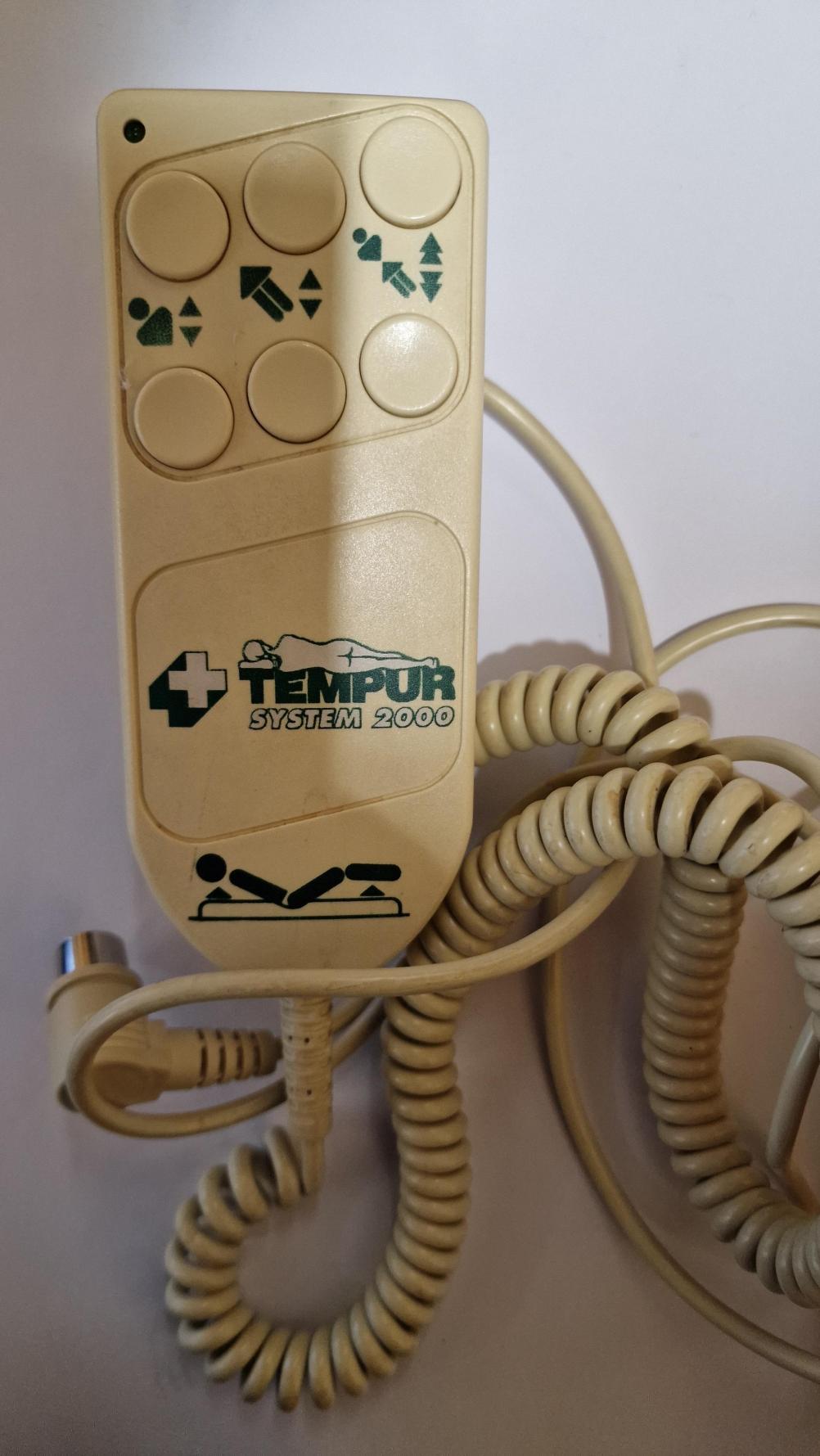 Tempur  Remote Control - Front Image