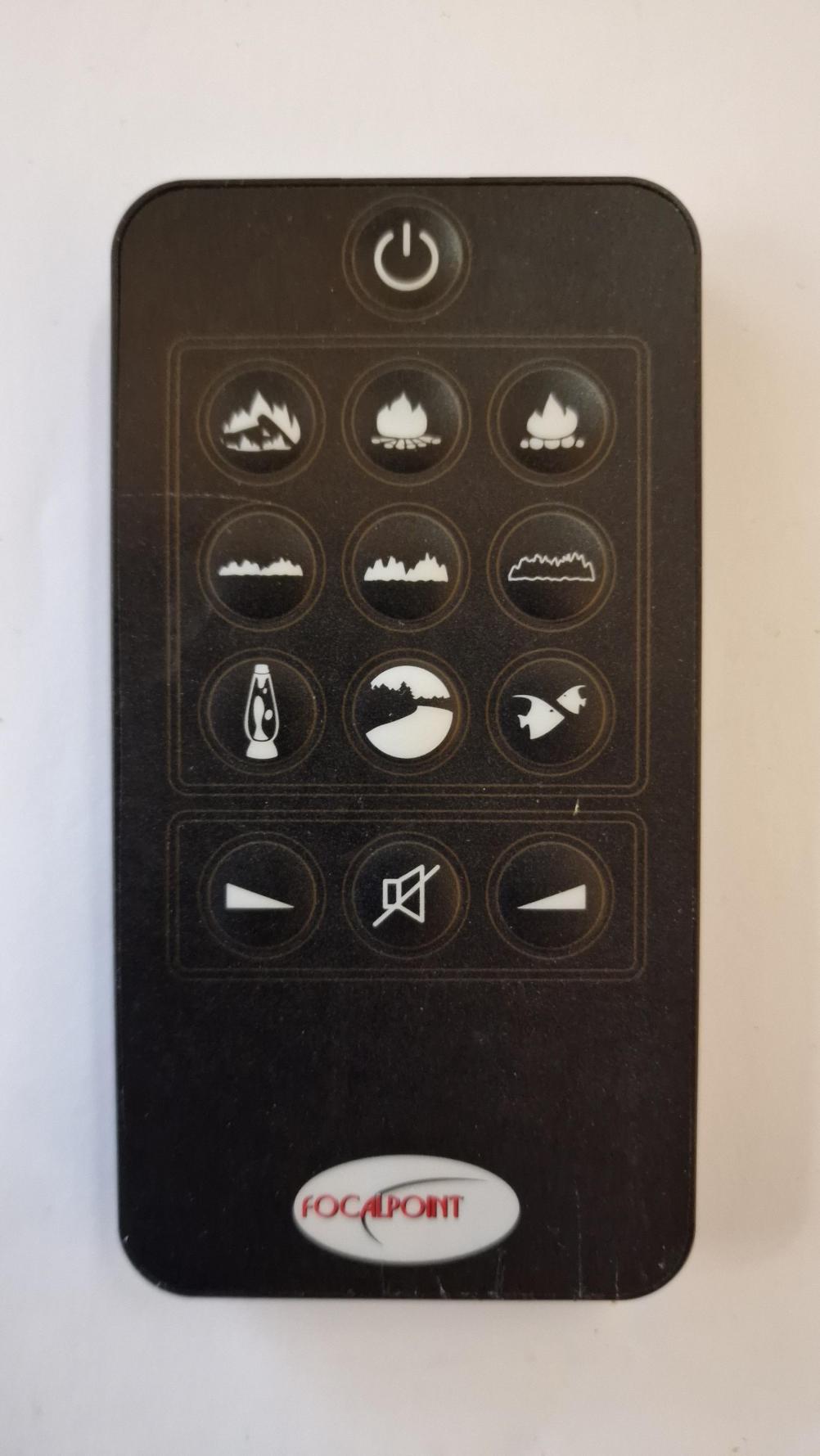 Evoke Focalpoint Remote Control - Front Image